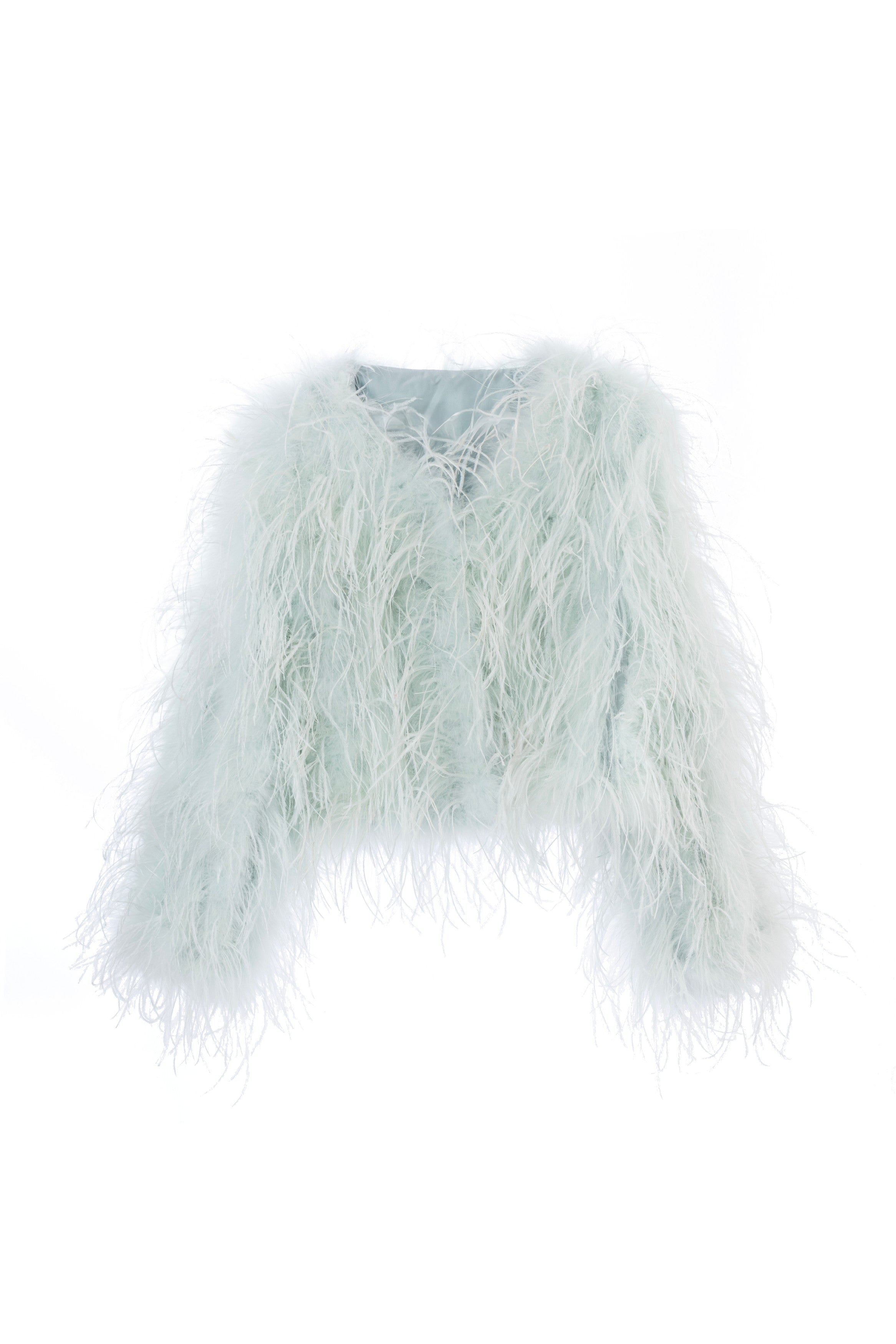 Aquamarine Frosted Bloom Jacket