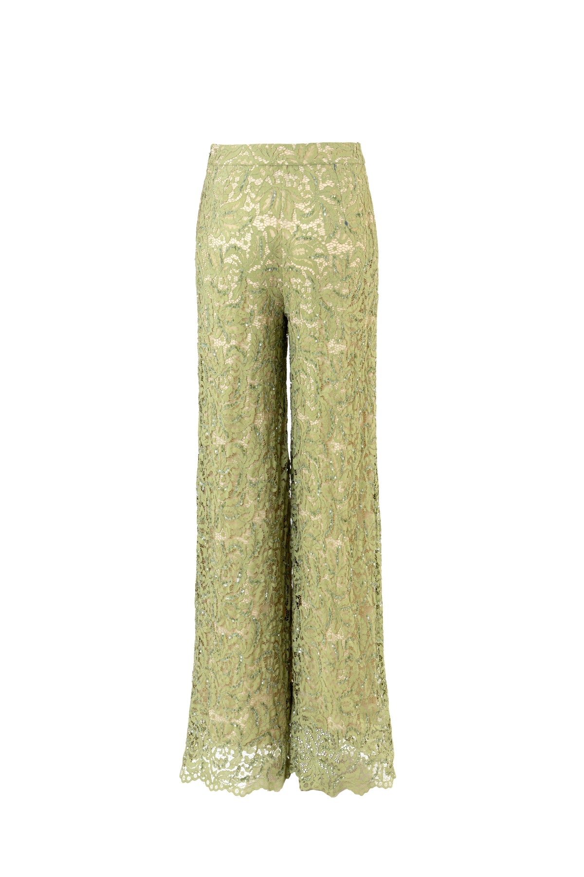 Sage Seduction Embroidery Pants