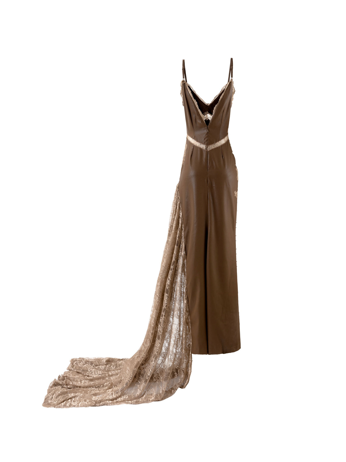 Antique Rose Mocha Slip Dress