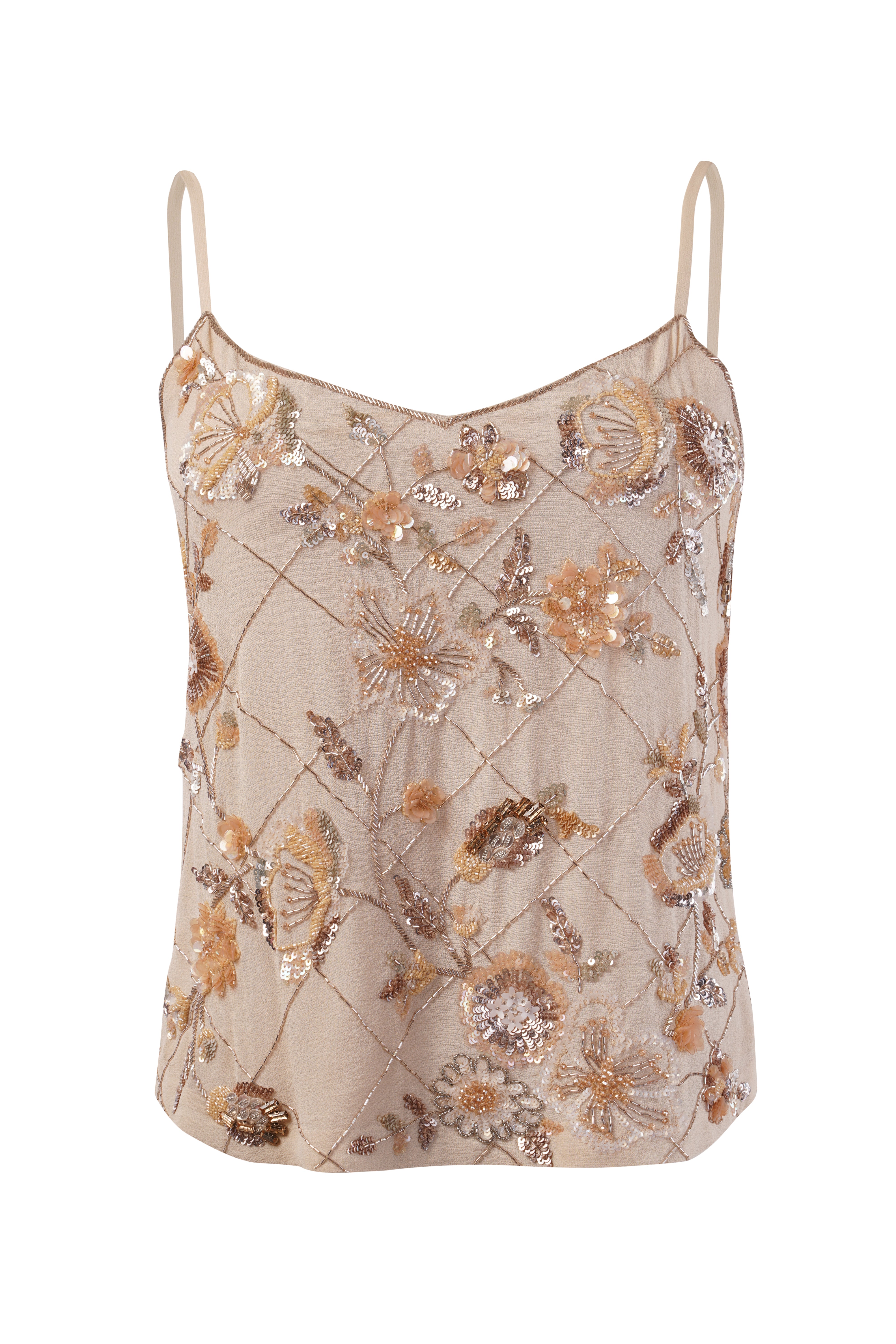 Viviene Fleur Embroidered Camisole