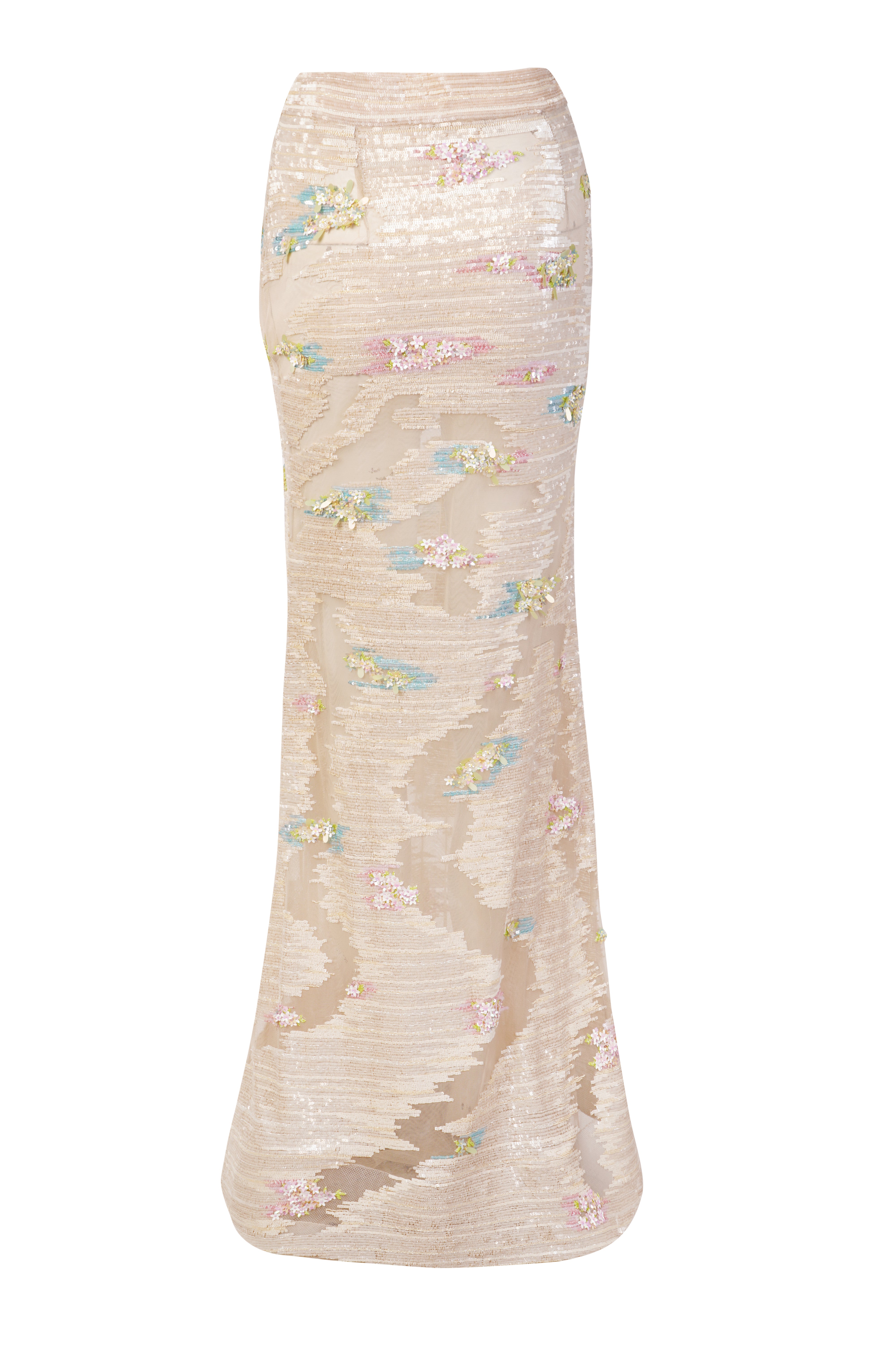 Terra Whispering Blooms Embroidered Skirt