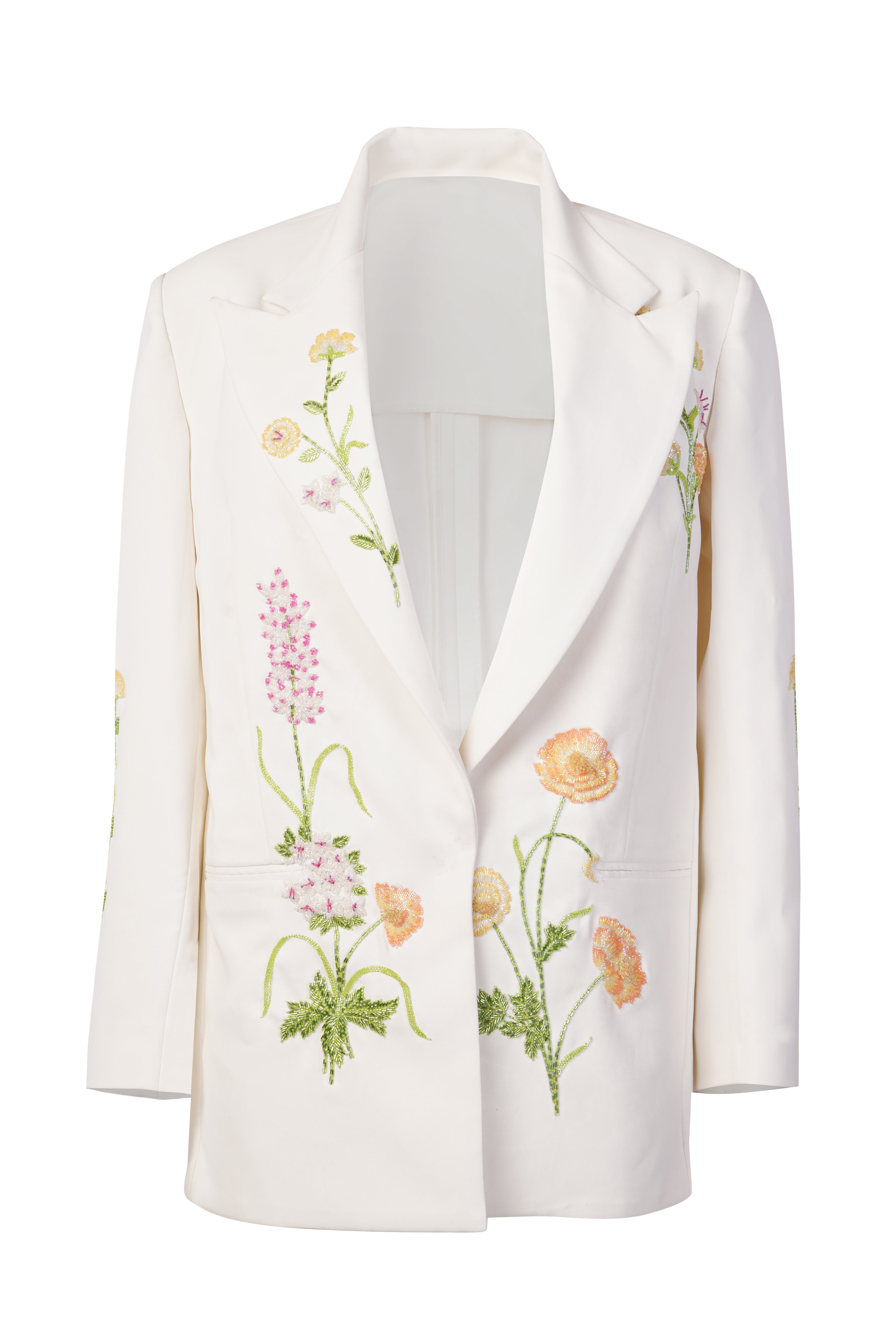 Summer Bloom Embellished Jacket