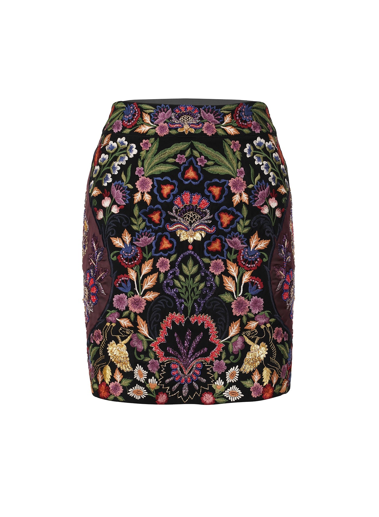 Clio Embroidered Mini Skirt