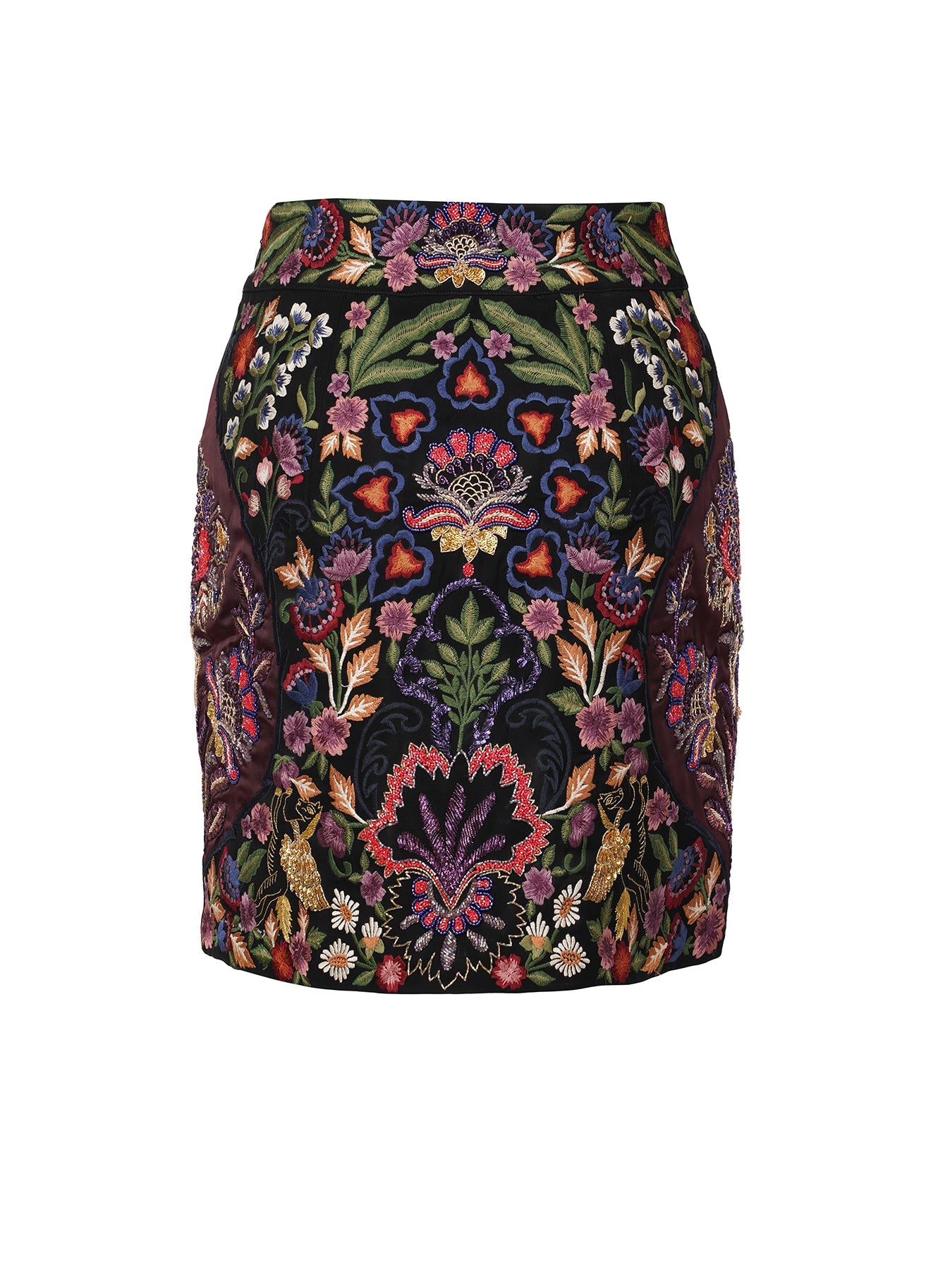 Clio Embroidered Mini Skirt