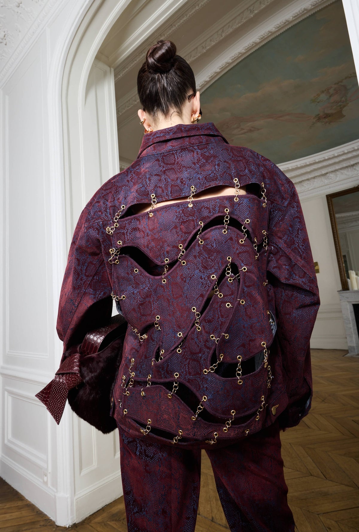 Blackcurrant Denim Jacket
