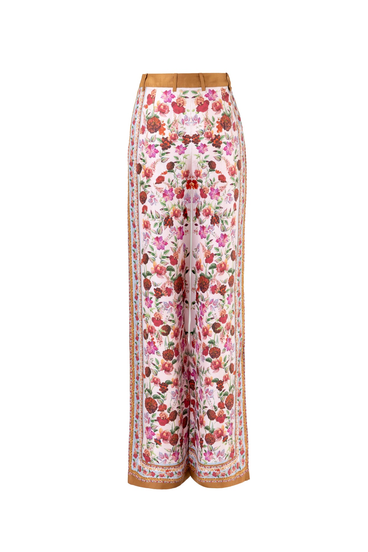 Blush Rose Silk Pants