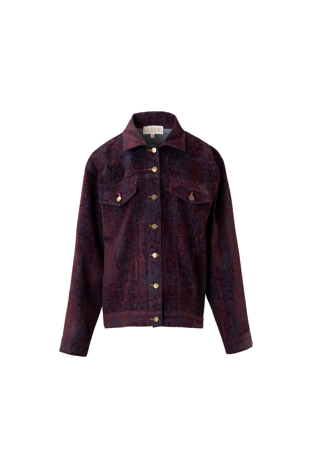 Blackcurrant Denim Jacket