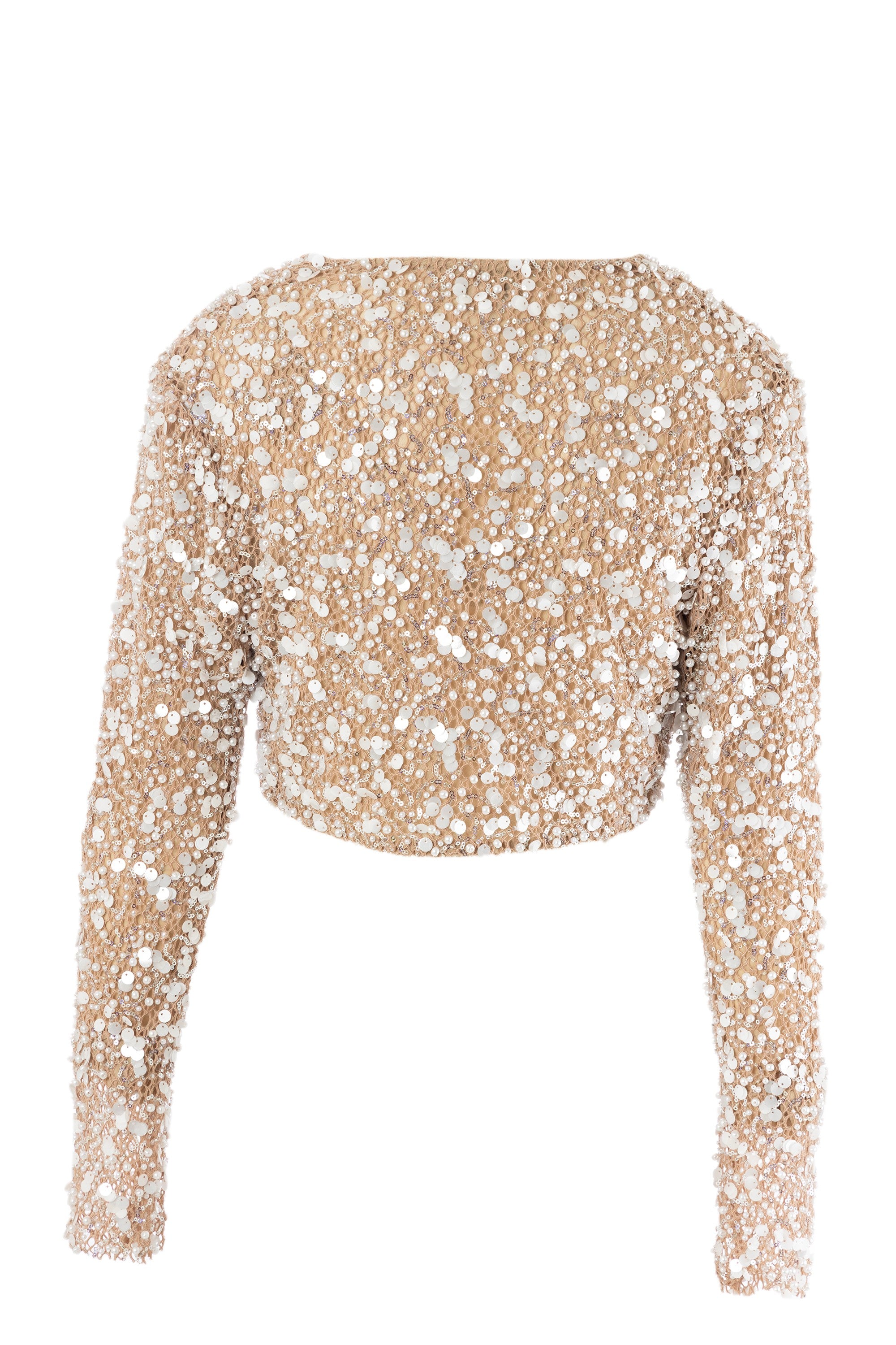 Lacey Nude Glow Jacket