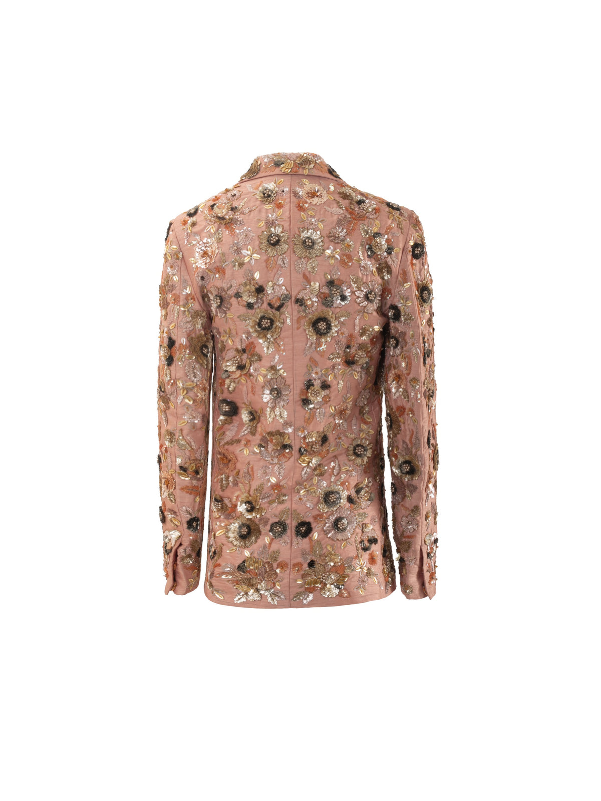 Powdered Coral Embellished Jacket