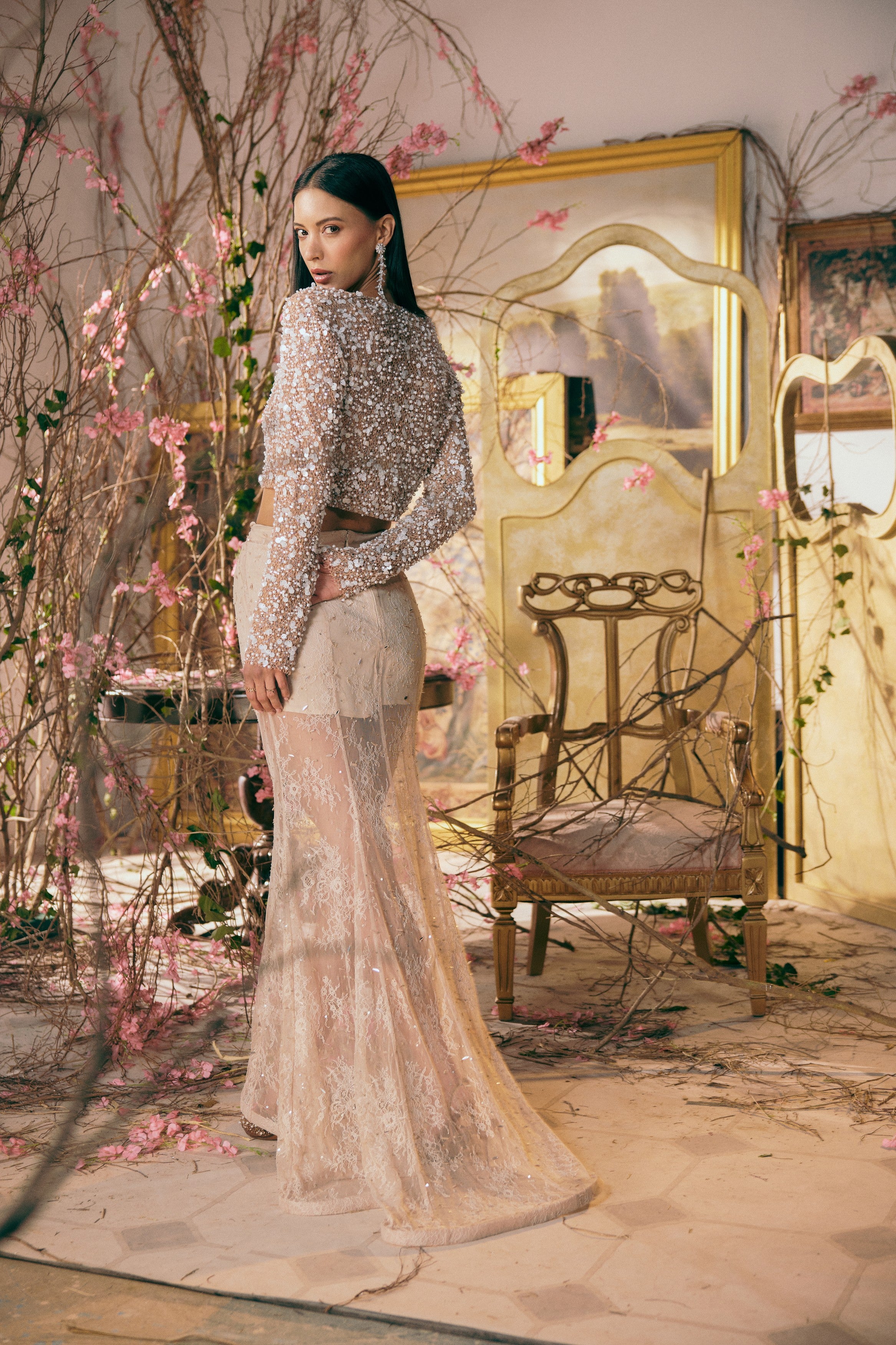 Lacey Nude Glow Jacket