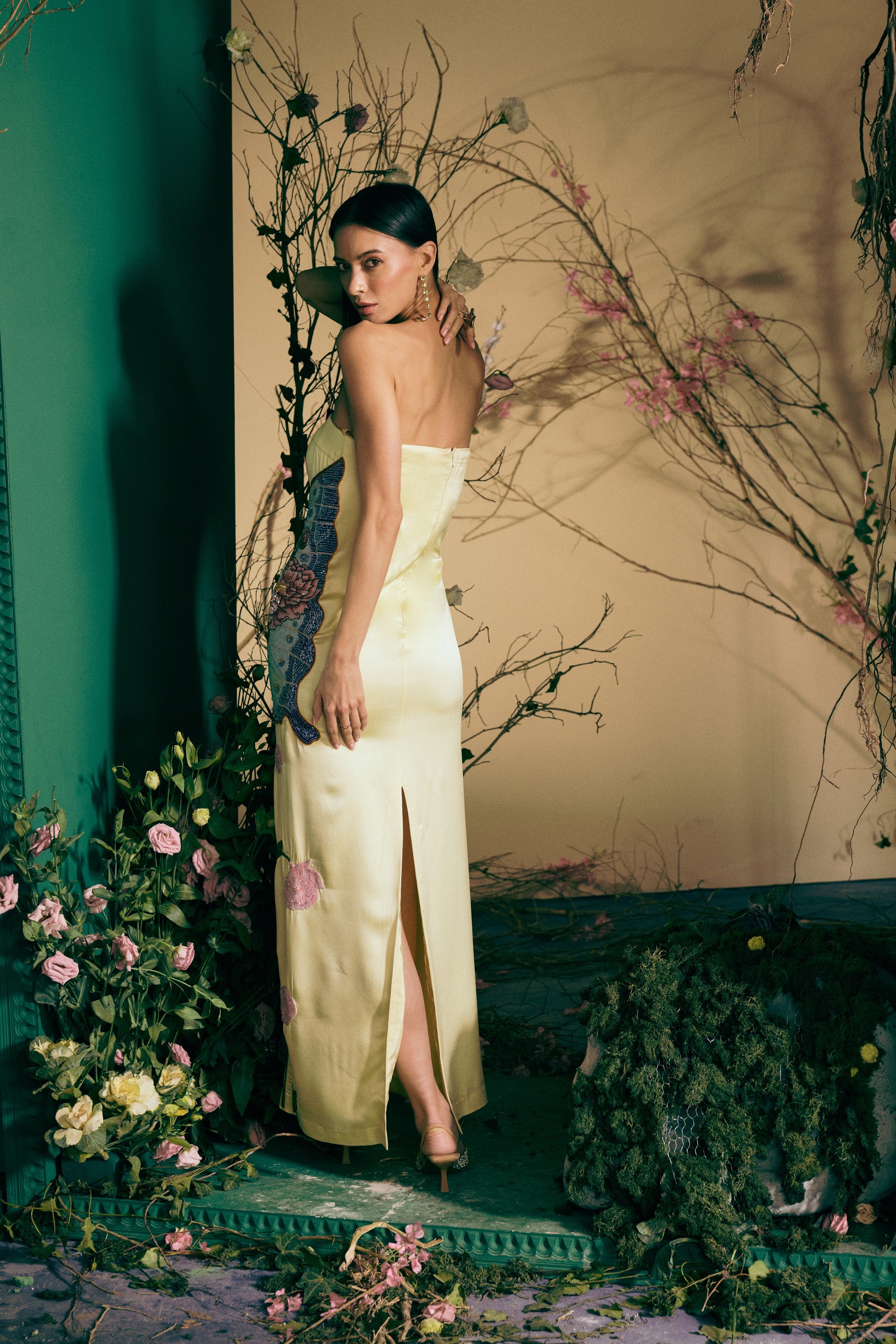 Whispering Wings Tapestry Dress