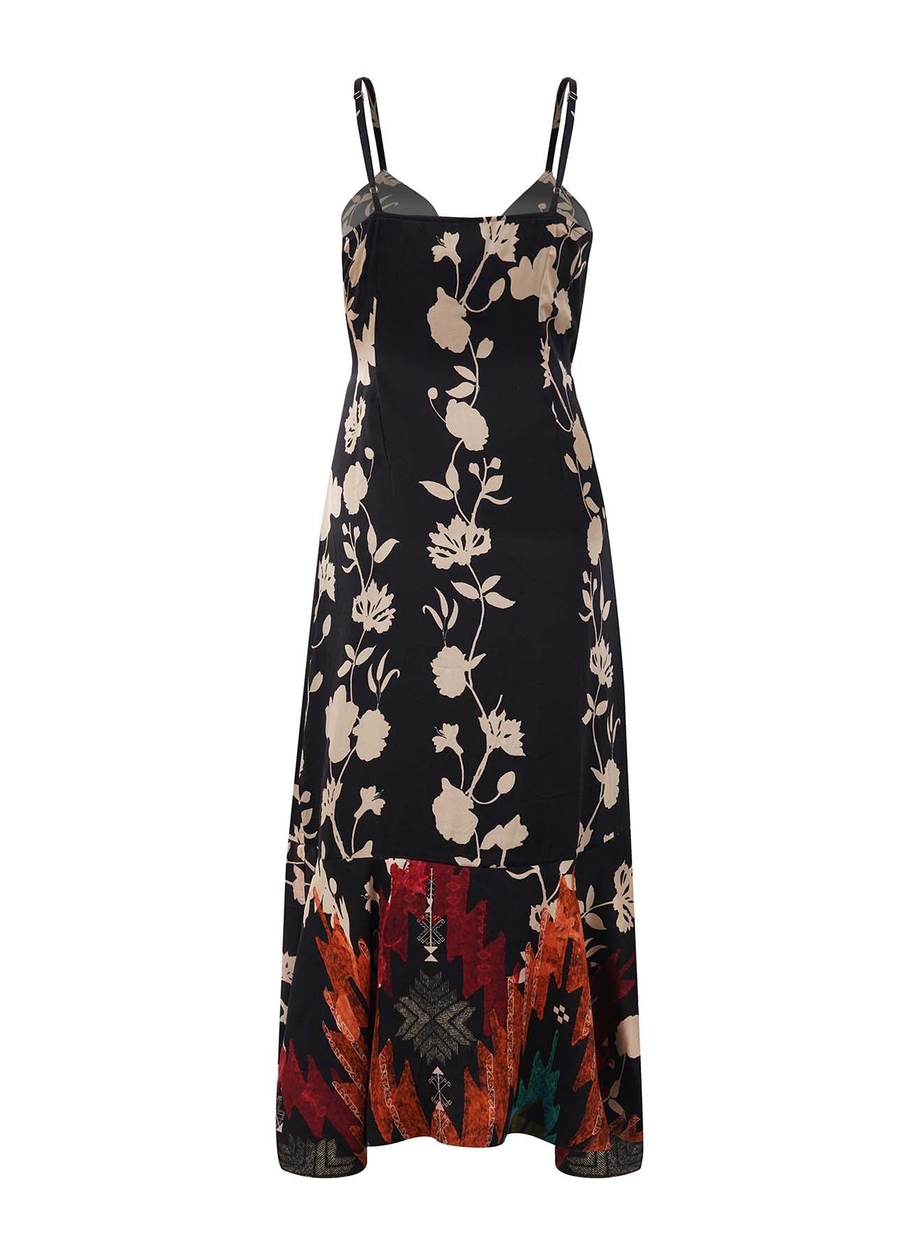 Dari Printed Silk Wrap Dress