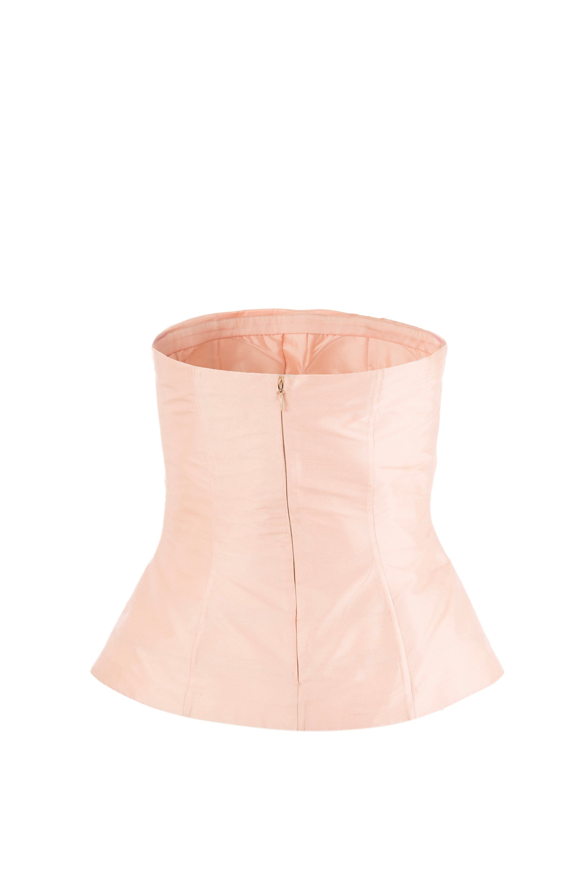 Blush Veil Draped Top