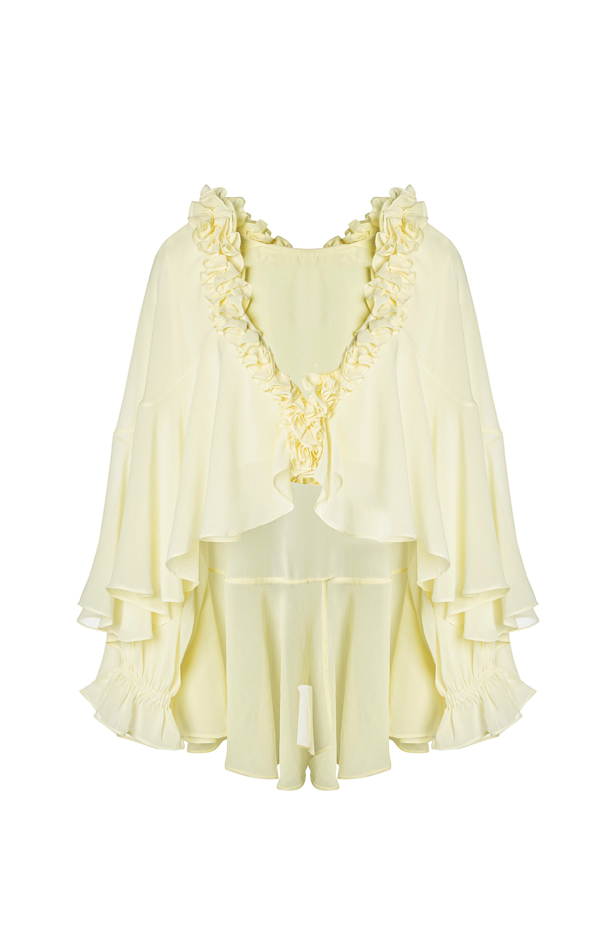 Soft Willow Ruffle Top