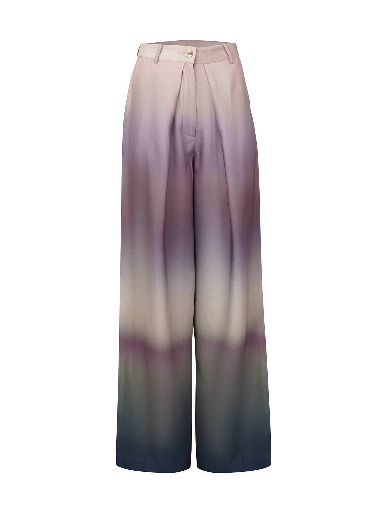 Echo Fields Pleated Wide Leg Pant