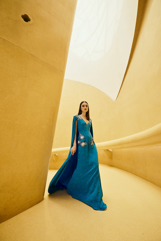 Beaded dress styled as a formal evening gown and luxury occasion wear dress featuring red carpet style elegance for destination wedding guest, resort evening couture, and guest of wedding occasions
