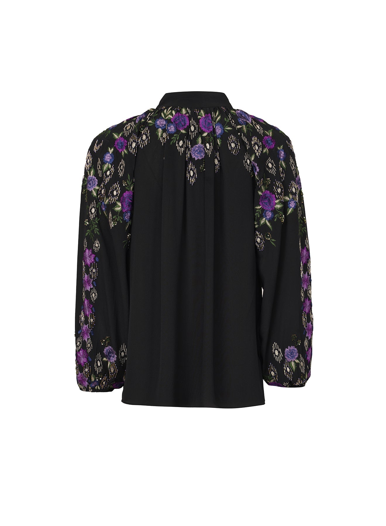 Emma Noir Embellished Top