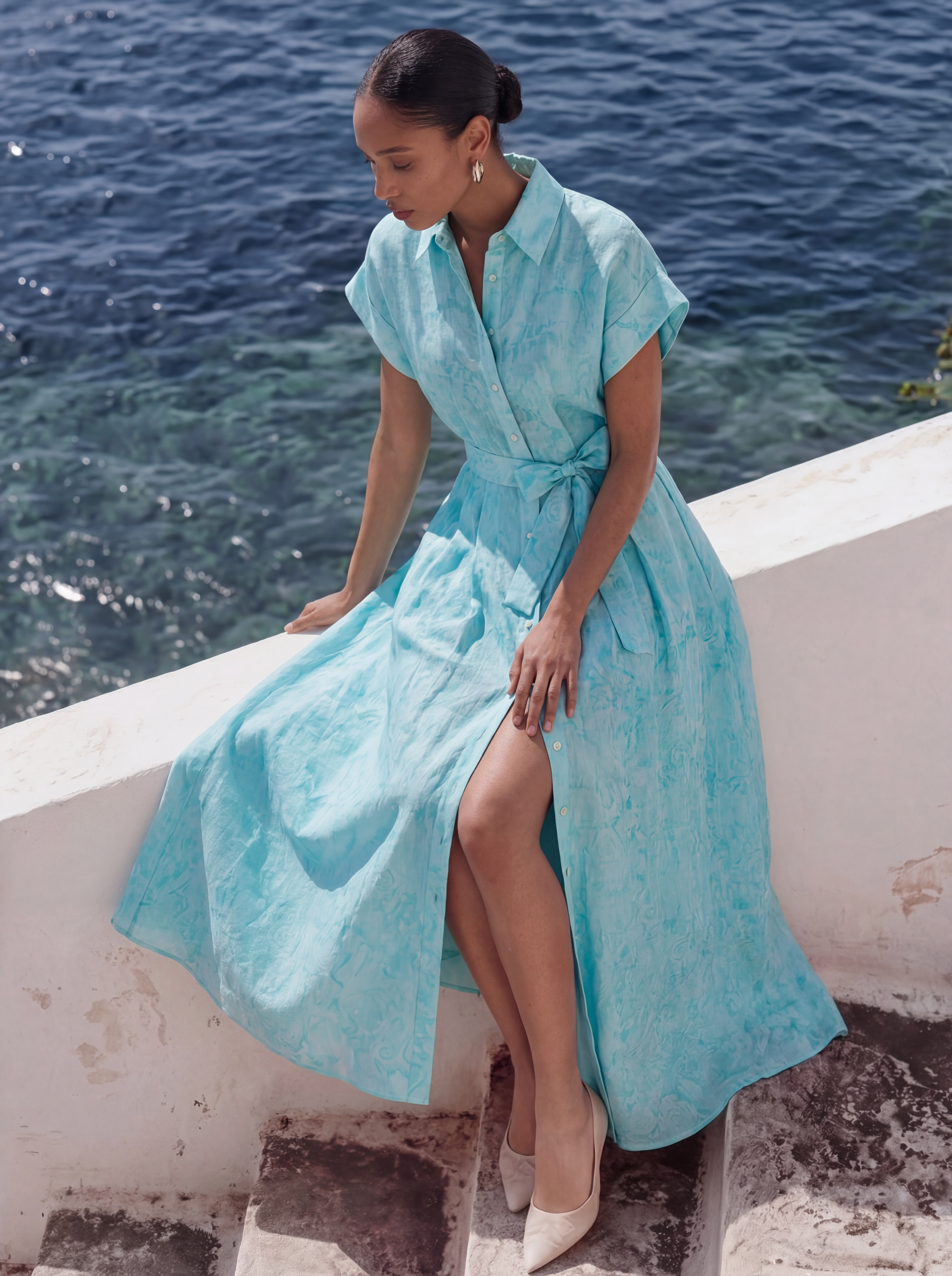 Hadley's Dew Dream Shirt Dress