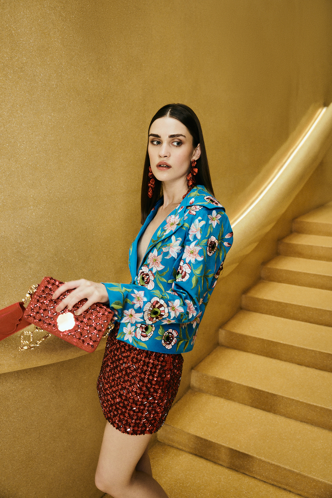 Festive partywear designed for a glamorous birthday party look and night out fashion