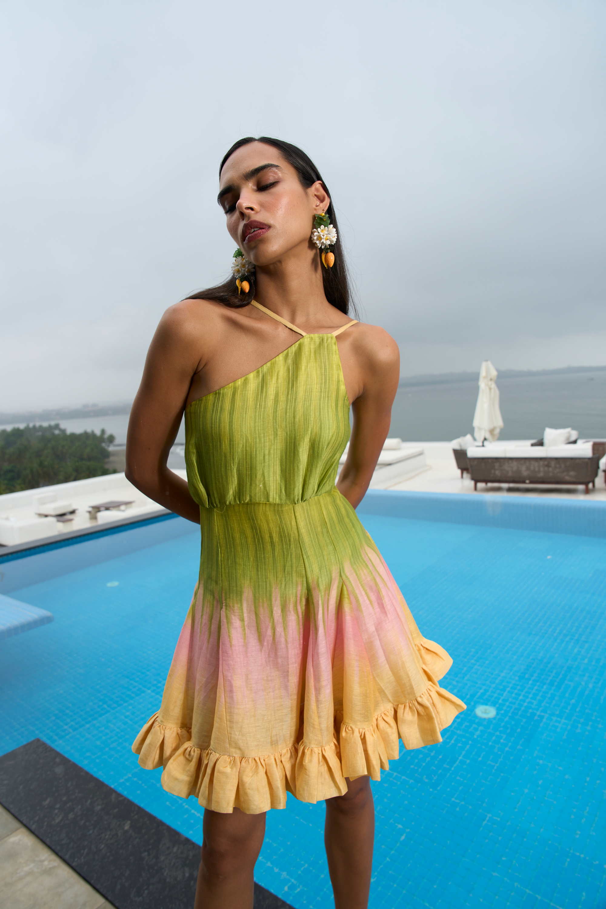 Sunset Glow Ombre Dress