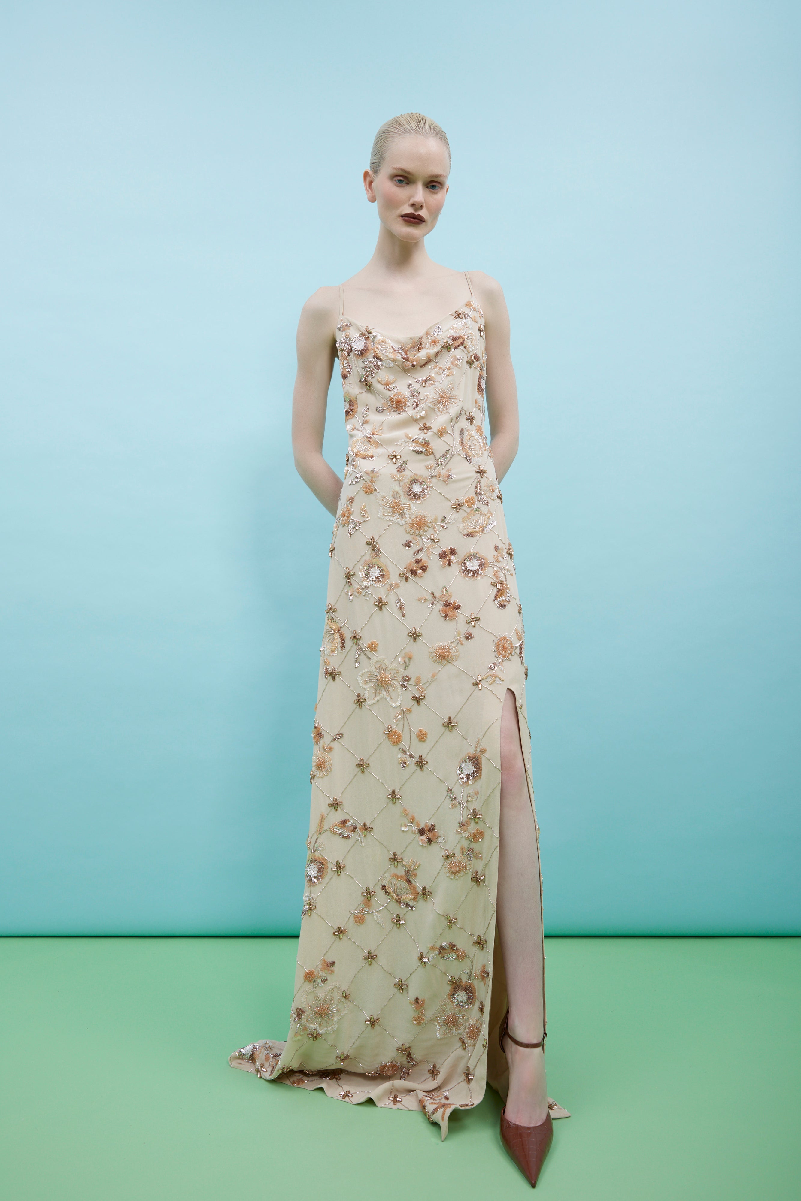 Reyna Mai Embroidered Dress