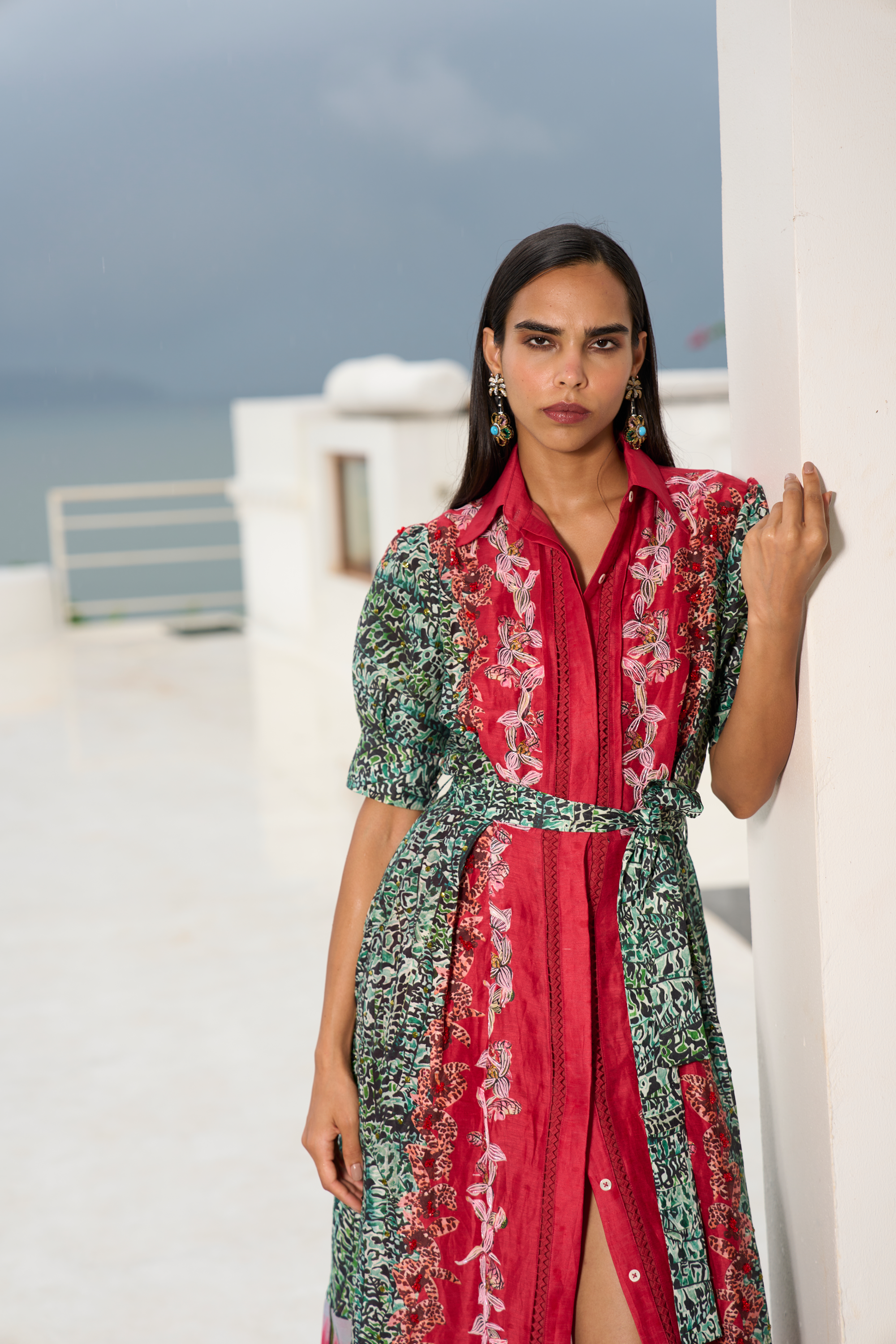 Selva Fiorita Shirt Dress