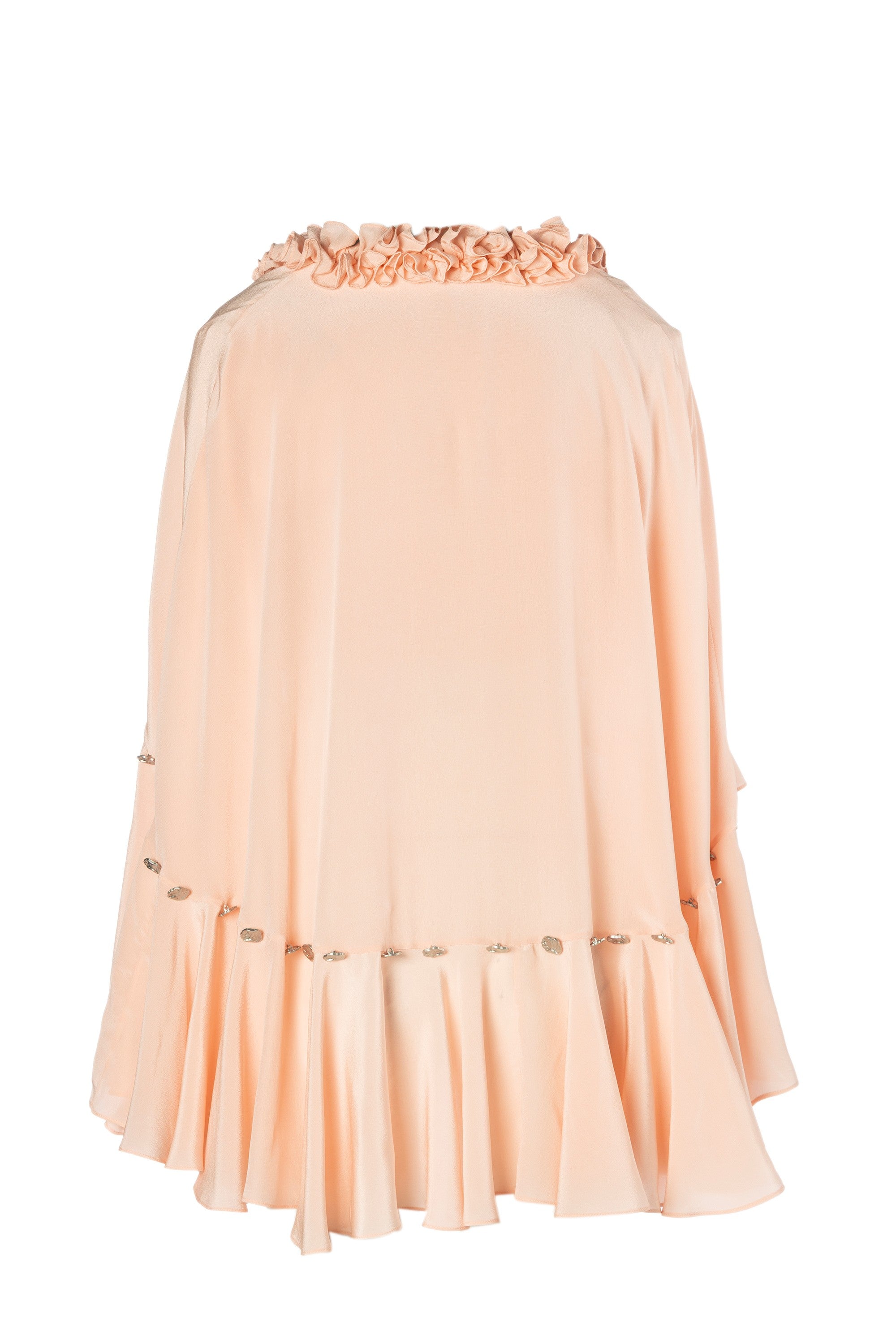 Enchanted Petal Pink Ruffle Top