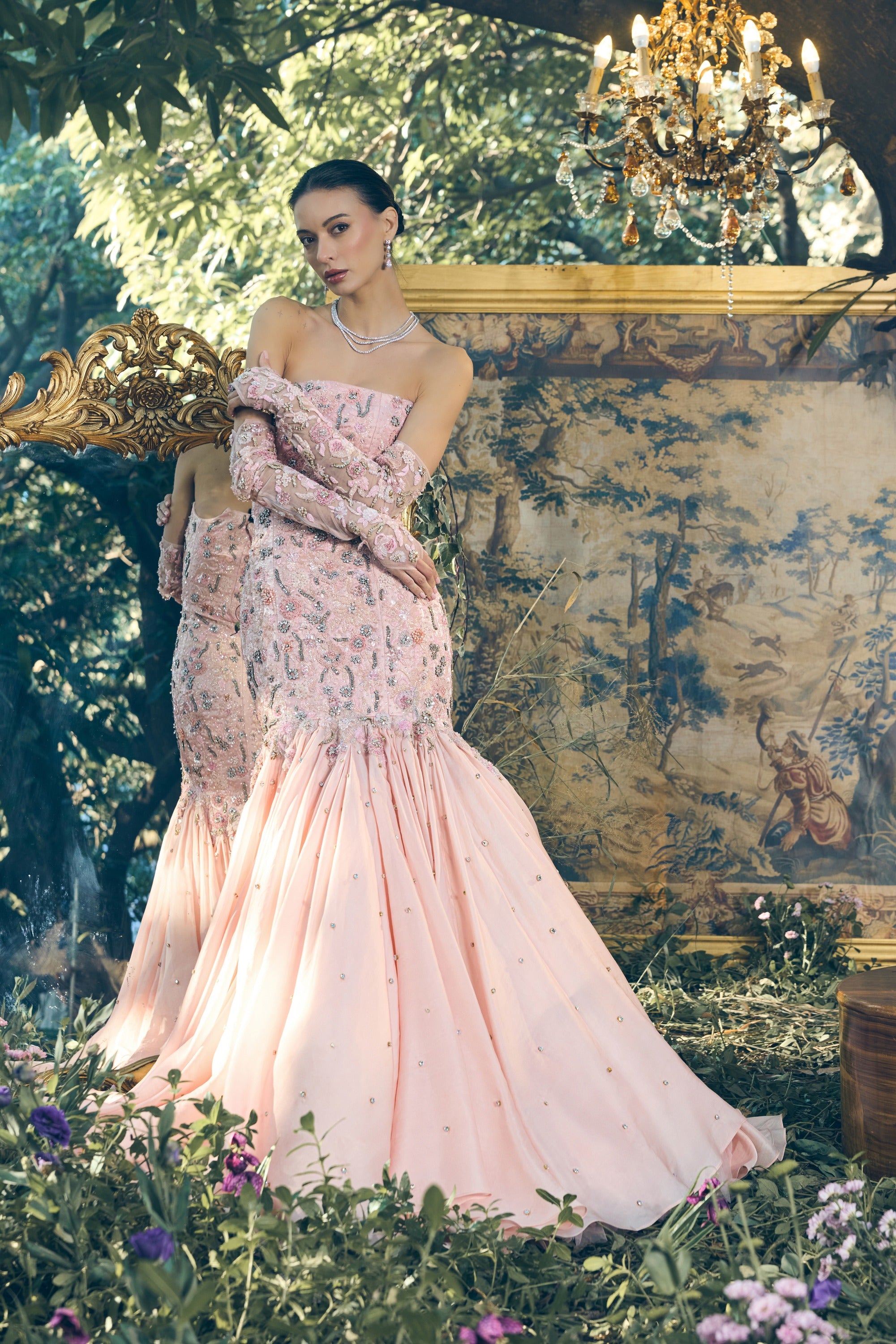 Blushing Nymph Lore Gown