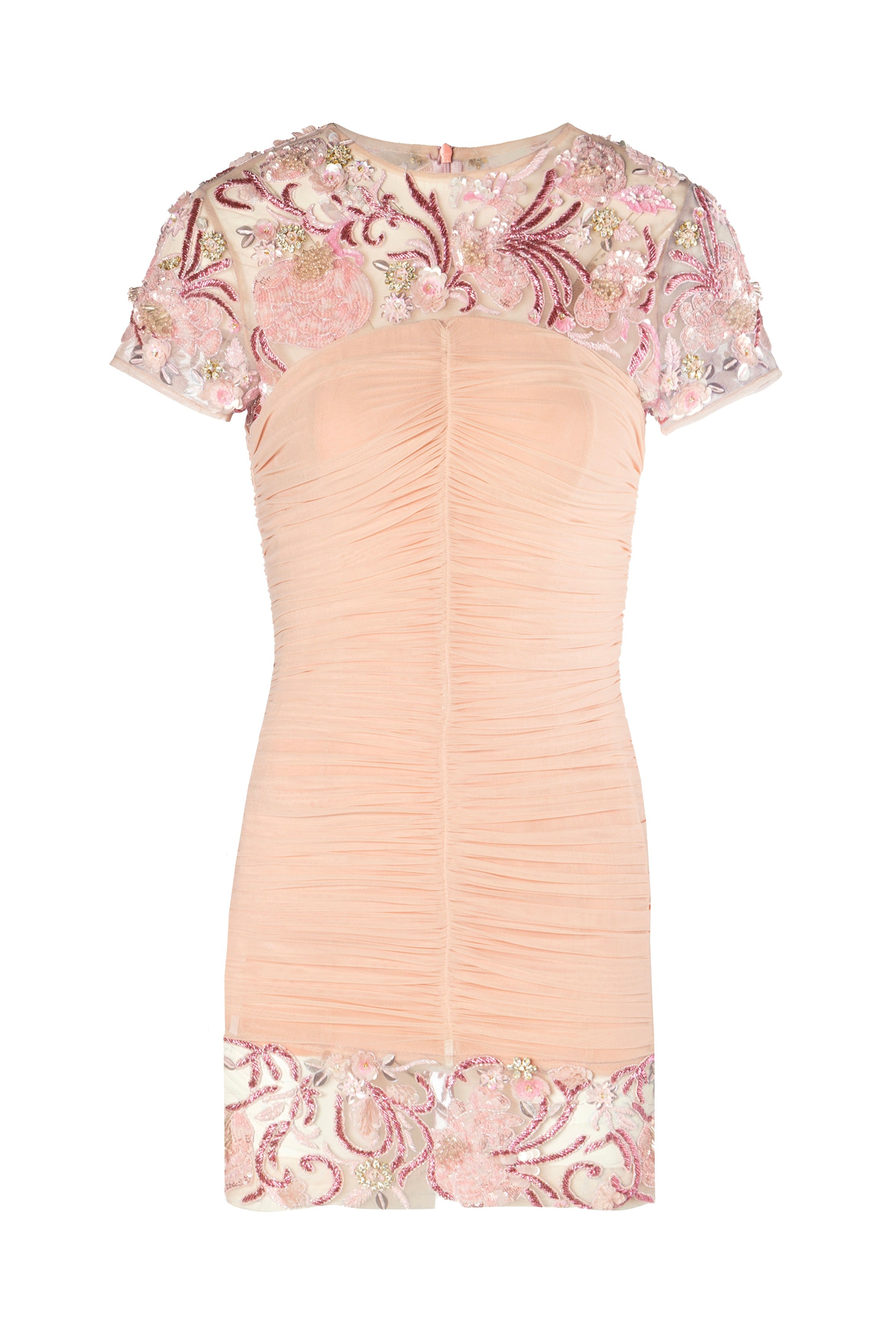 Rosy Cupid's Vine Mini Dress