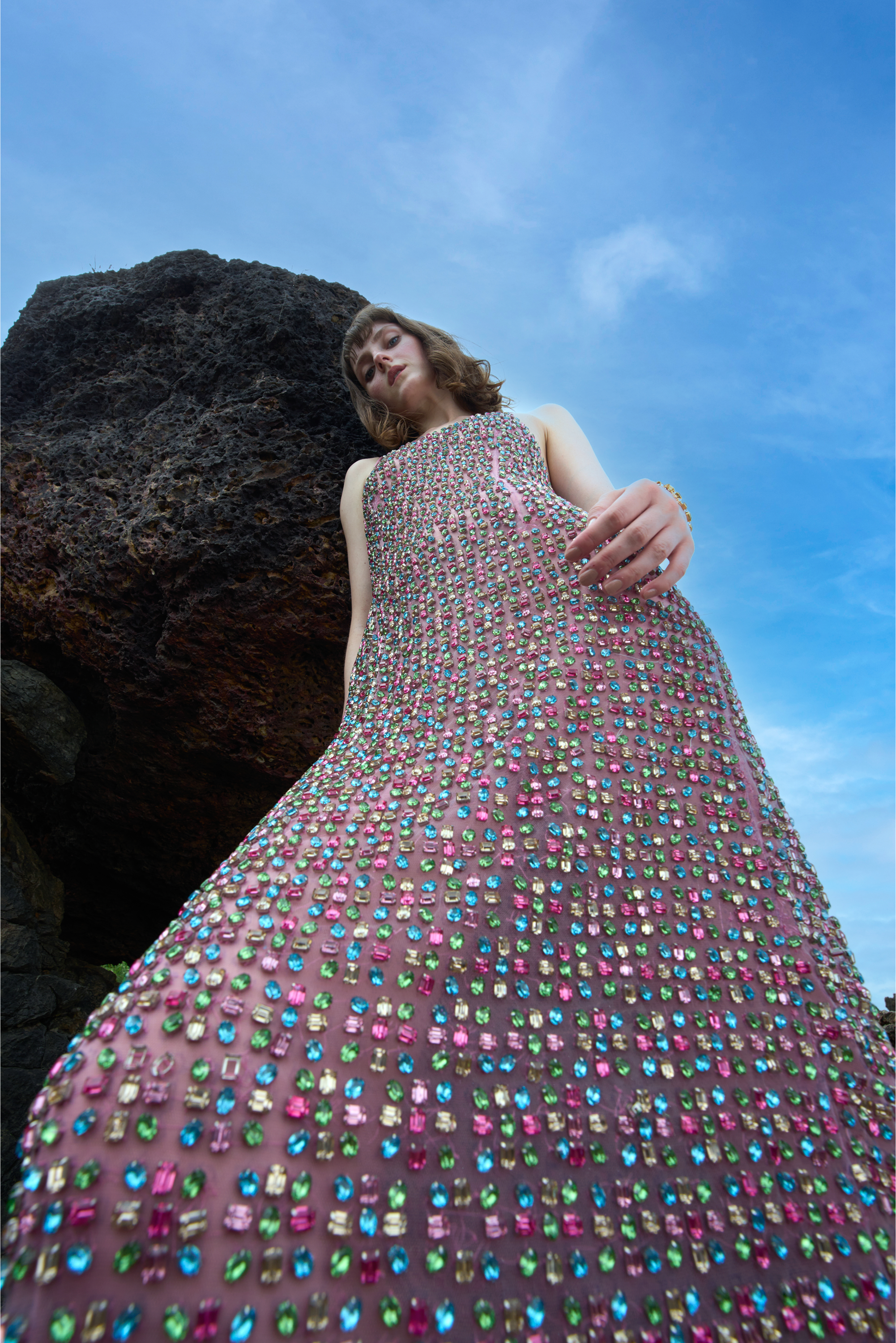 Rhapsody Embroidered Gown
