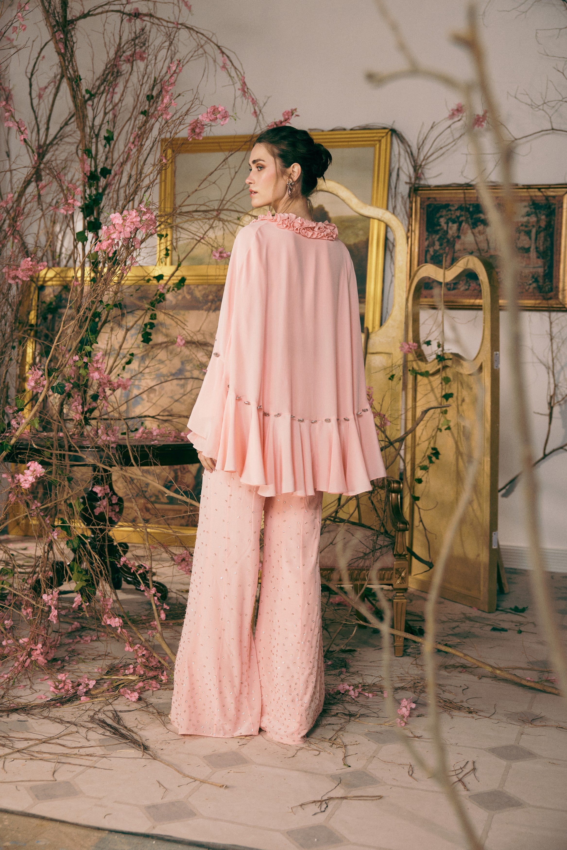 Enchanted Petal Pink Pants