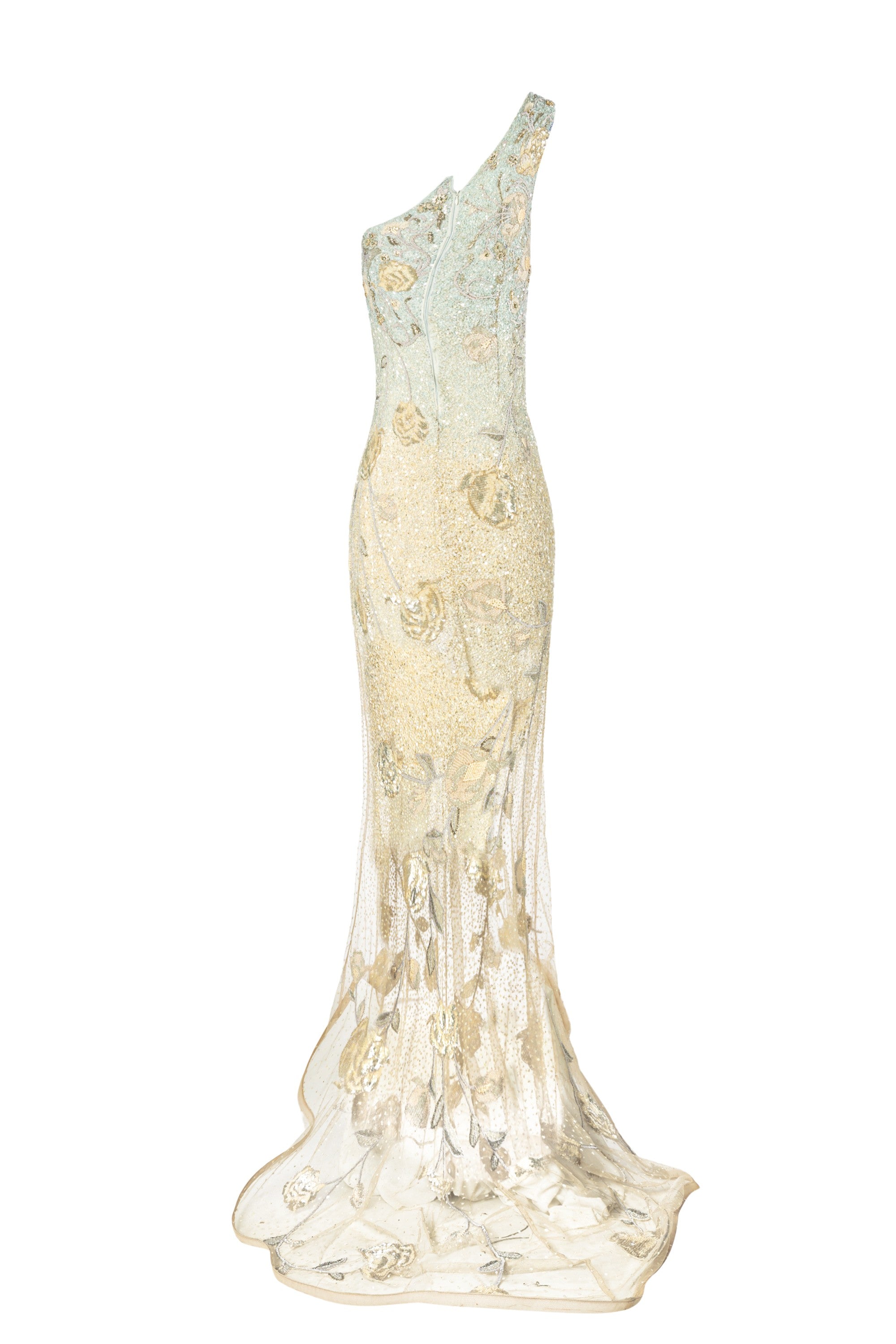 Whispering Wings Tapestry Gown