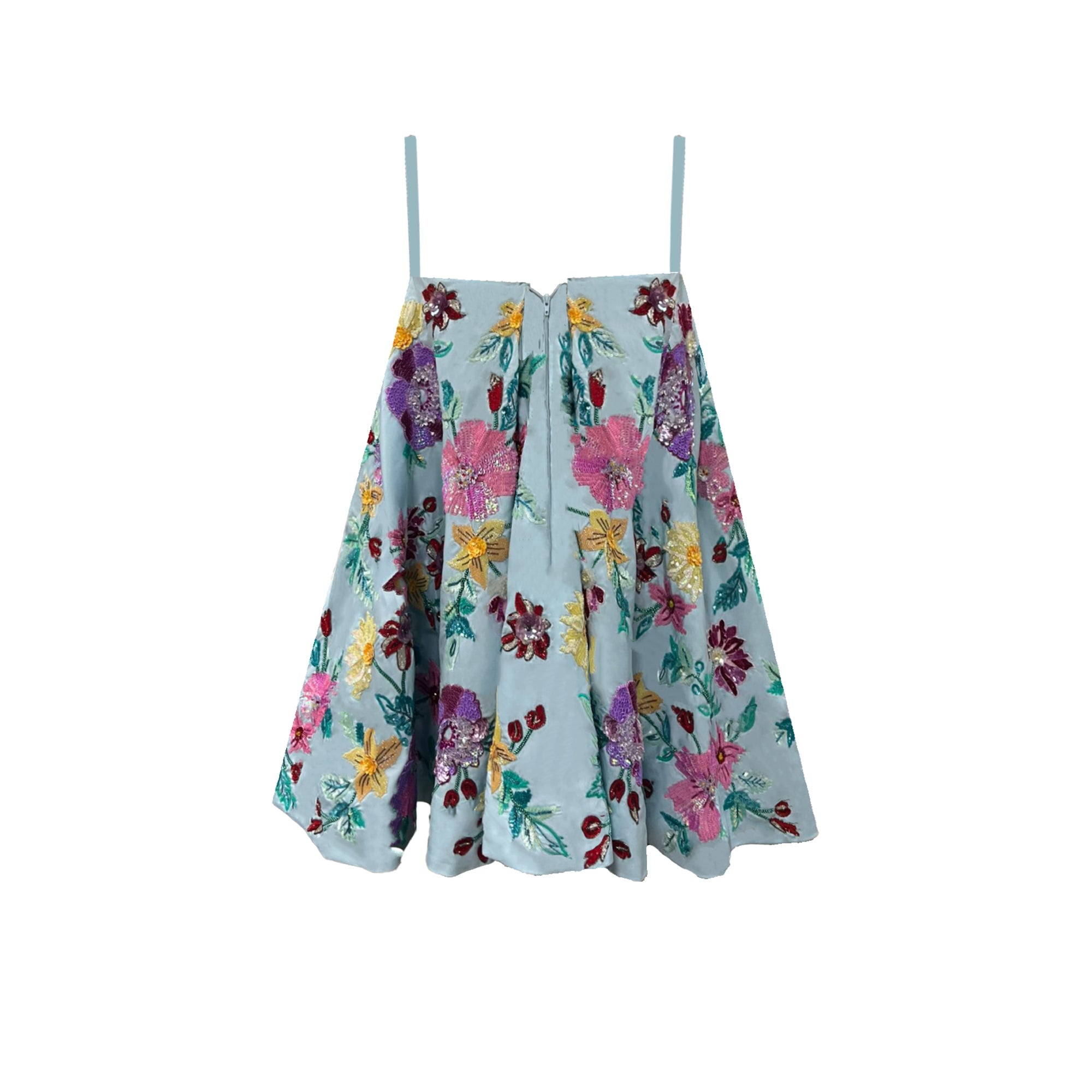 Rhapsody Floral Embroidered Dress