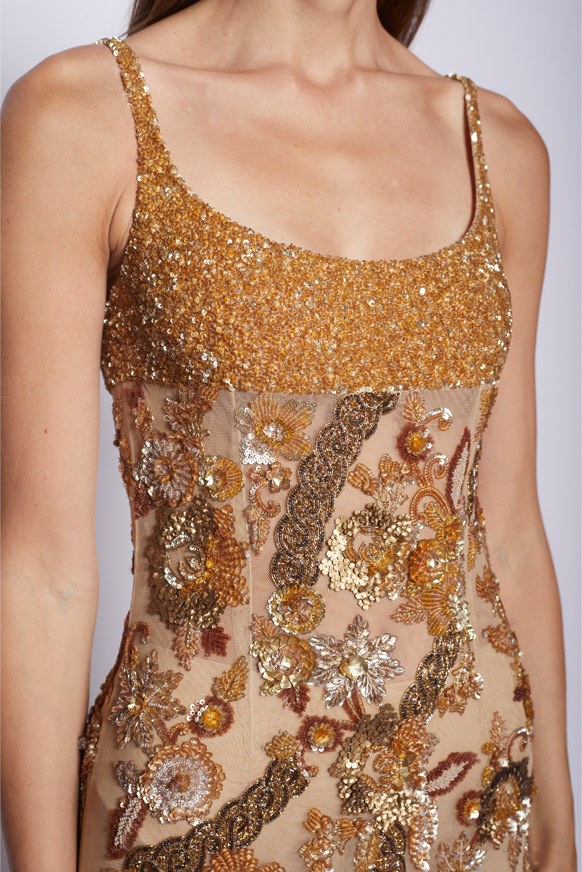 Talia Golden Allure Dress