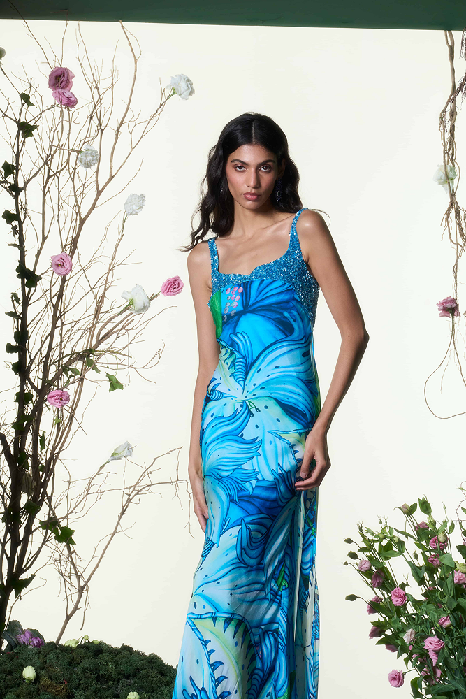 Floral Pixie Trail Dress