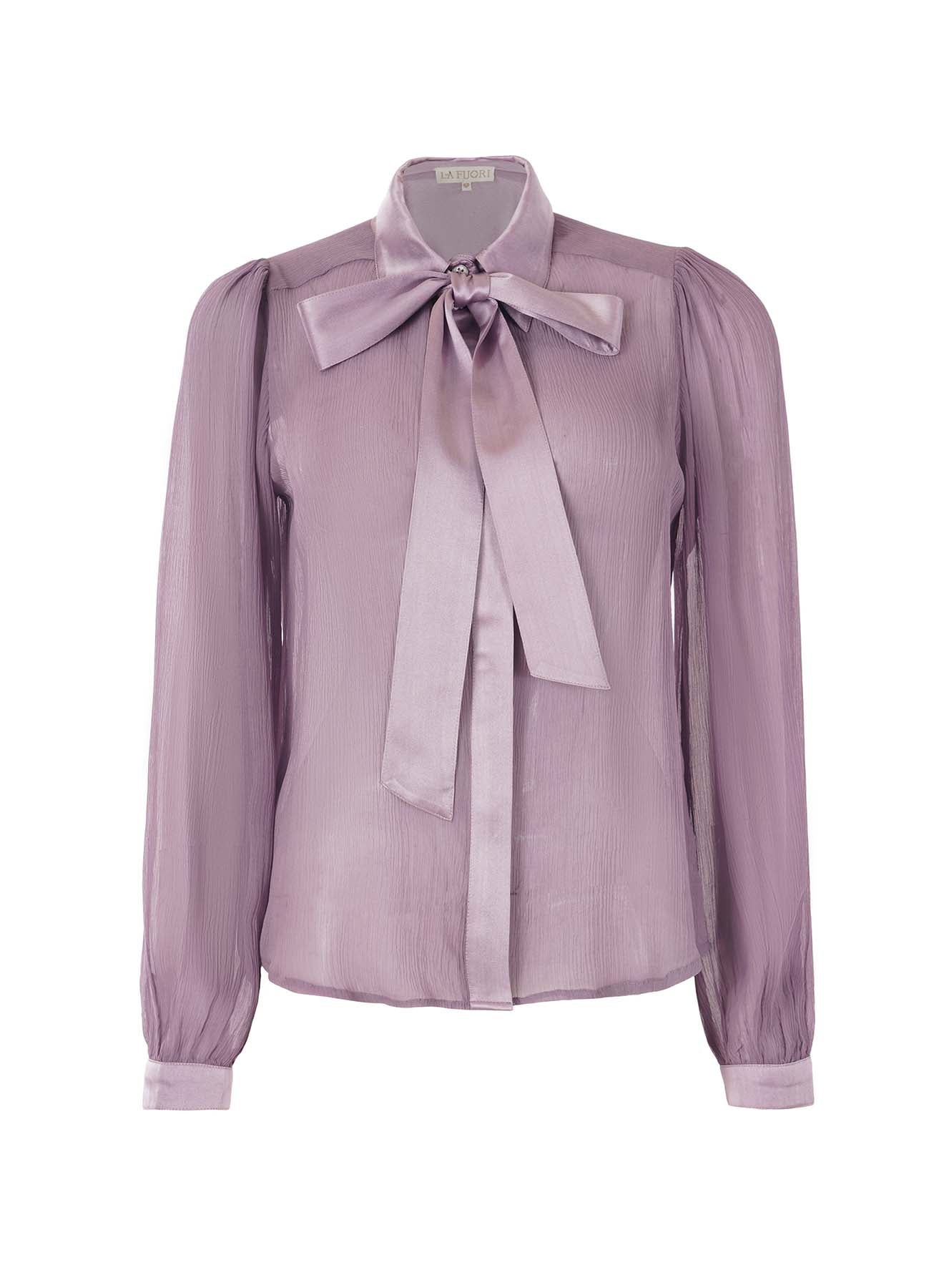 Mauve Chiffon Shirt