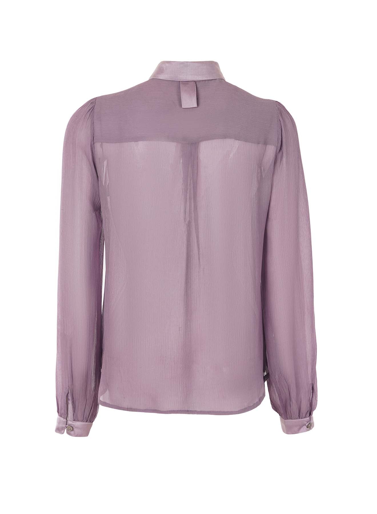 Mauve Chiffon Shirt