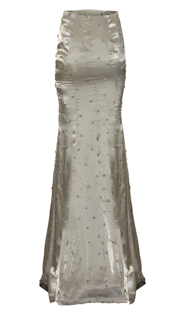 Reception wear skirt suitable for guest of the wedding looks
