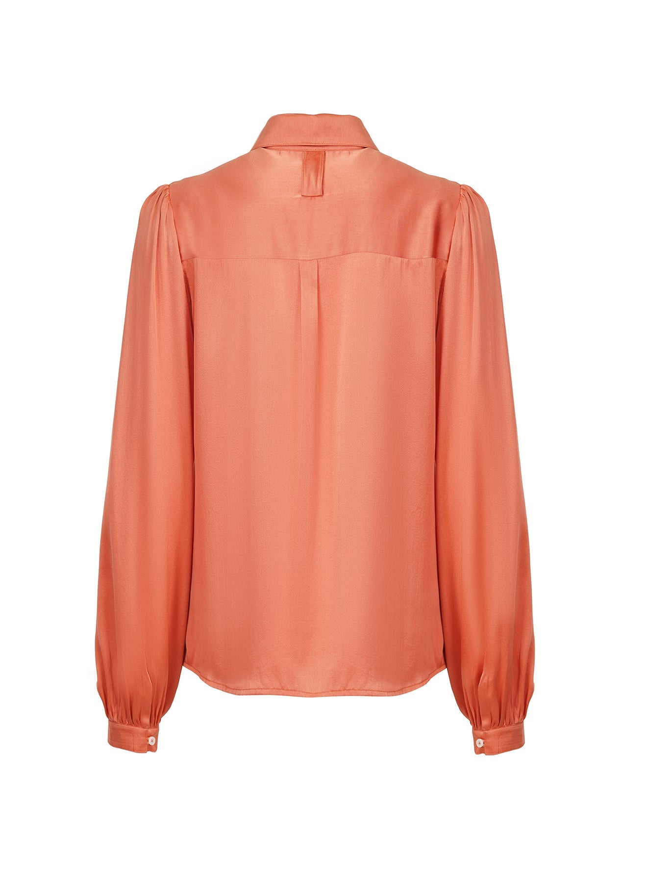 Peachy Satin Shirt