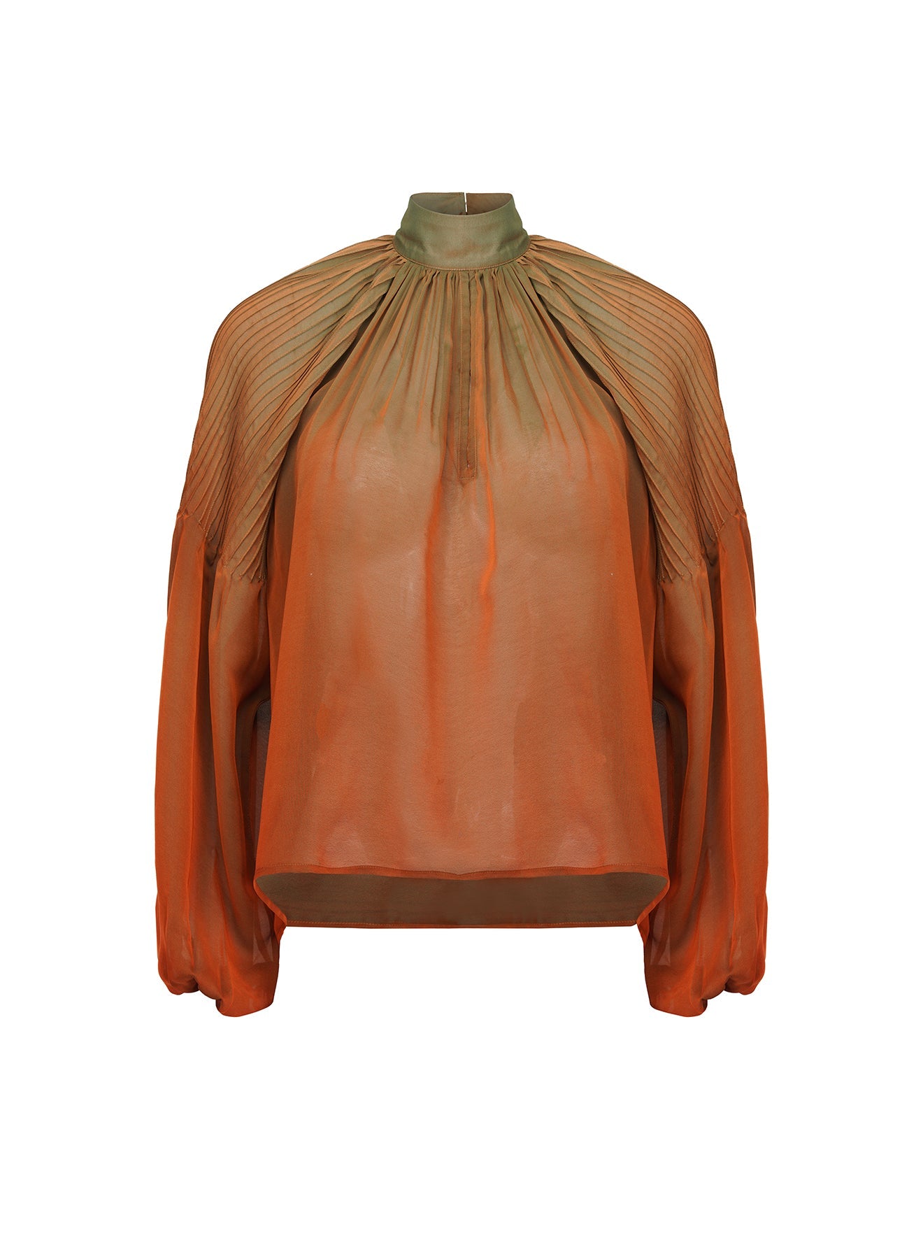 Tulay Pintuck Ombre Blouse