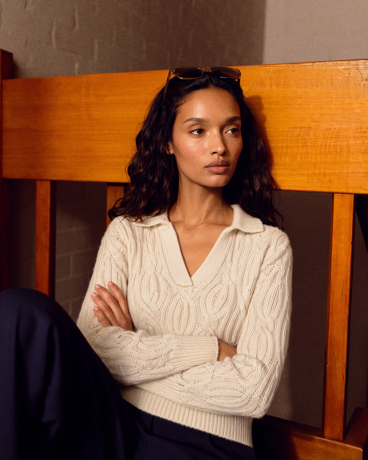 Ivory Élan Sweater