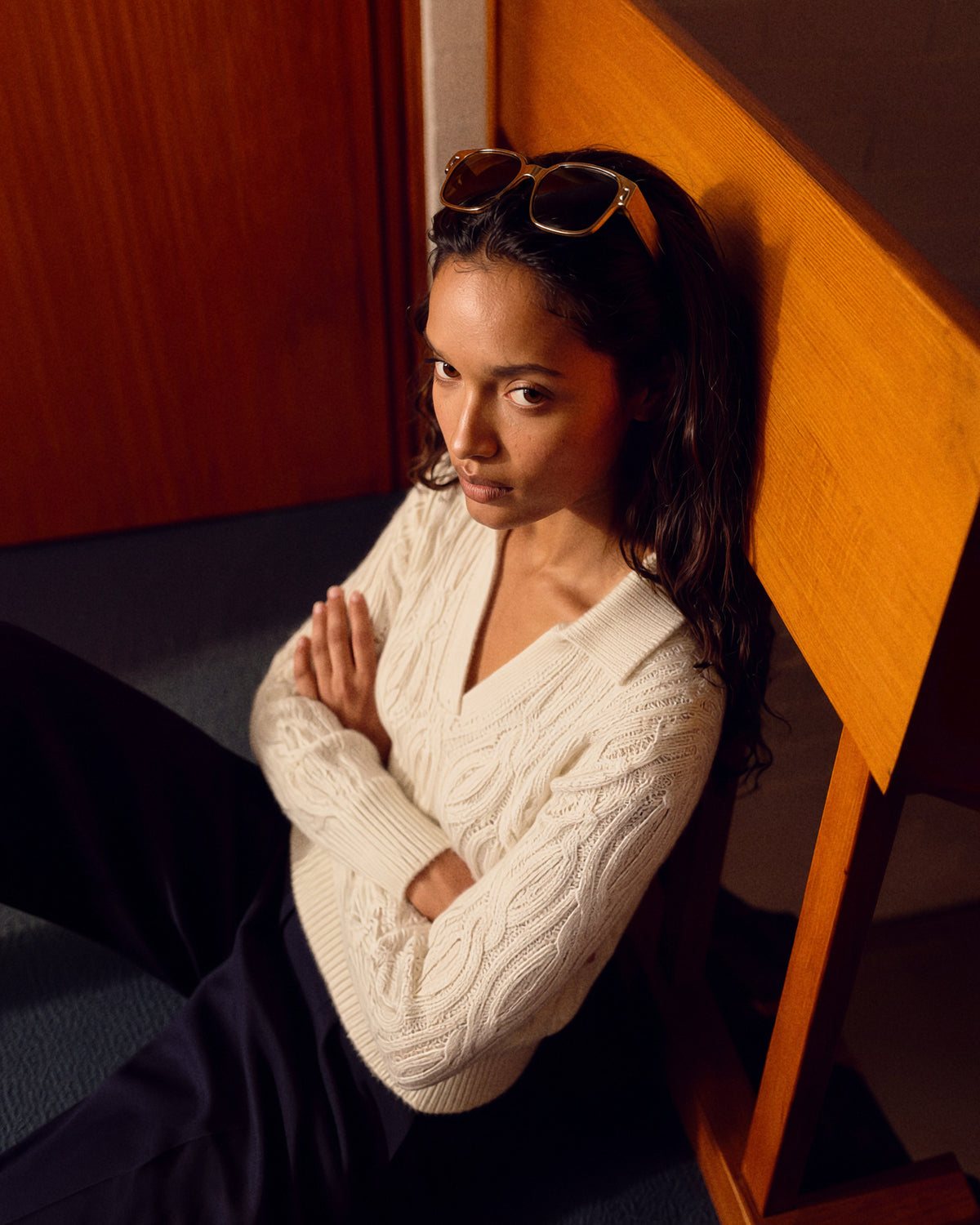 Ivory Élan Sweater