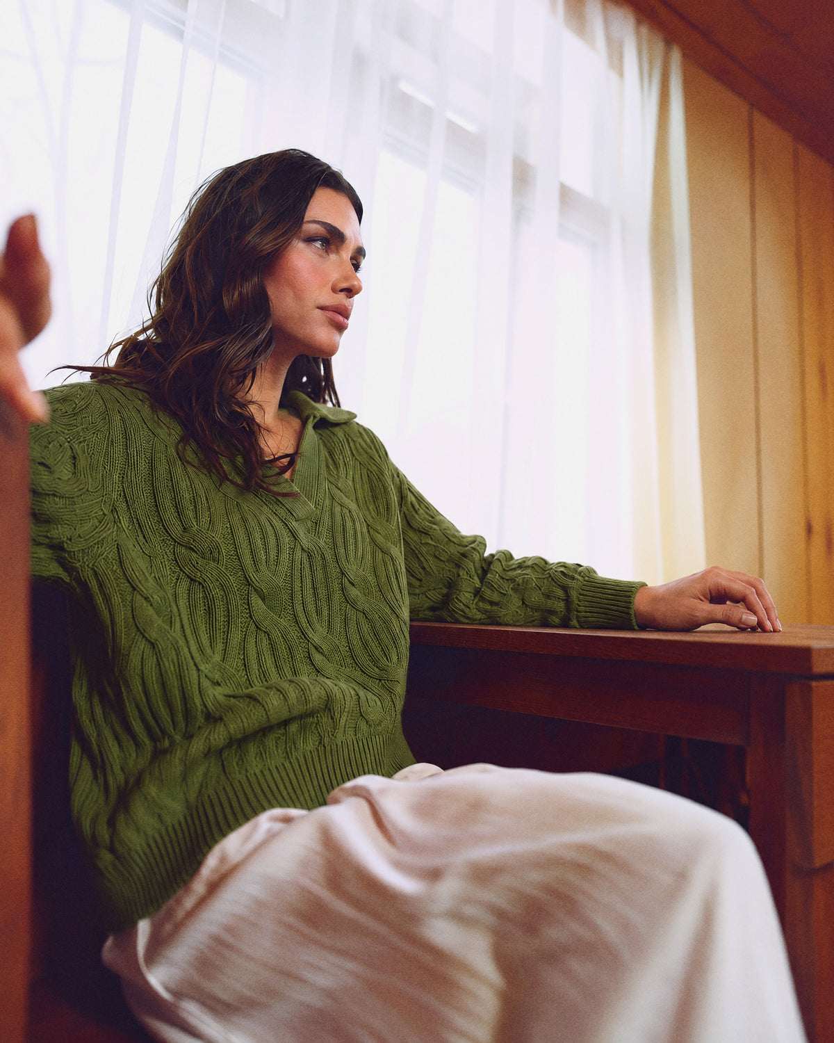 Olive Élan Sweater
