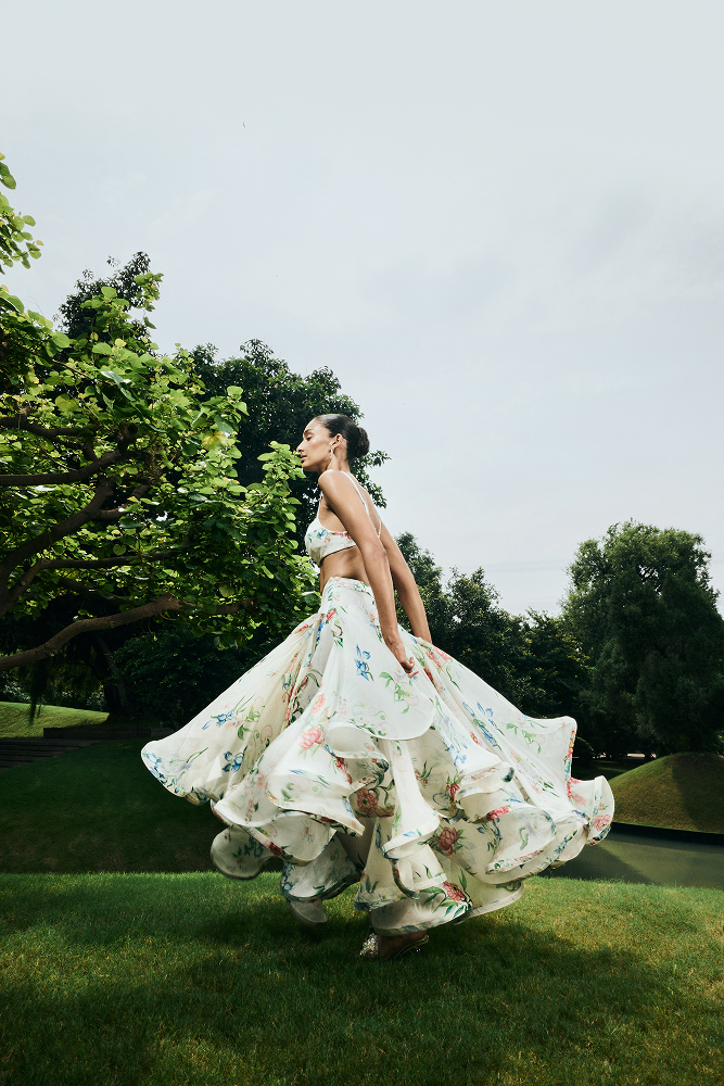 Spaghetti Strap Bralette designed for luxury resort wear looks
