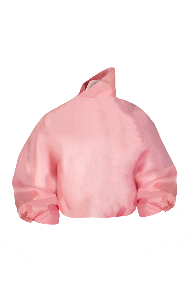 Luxury evening wear blouse designed for refined formal occasions
