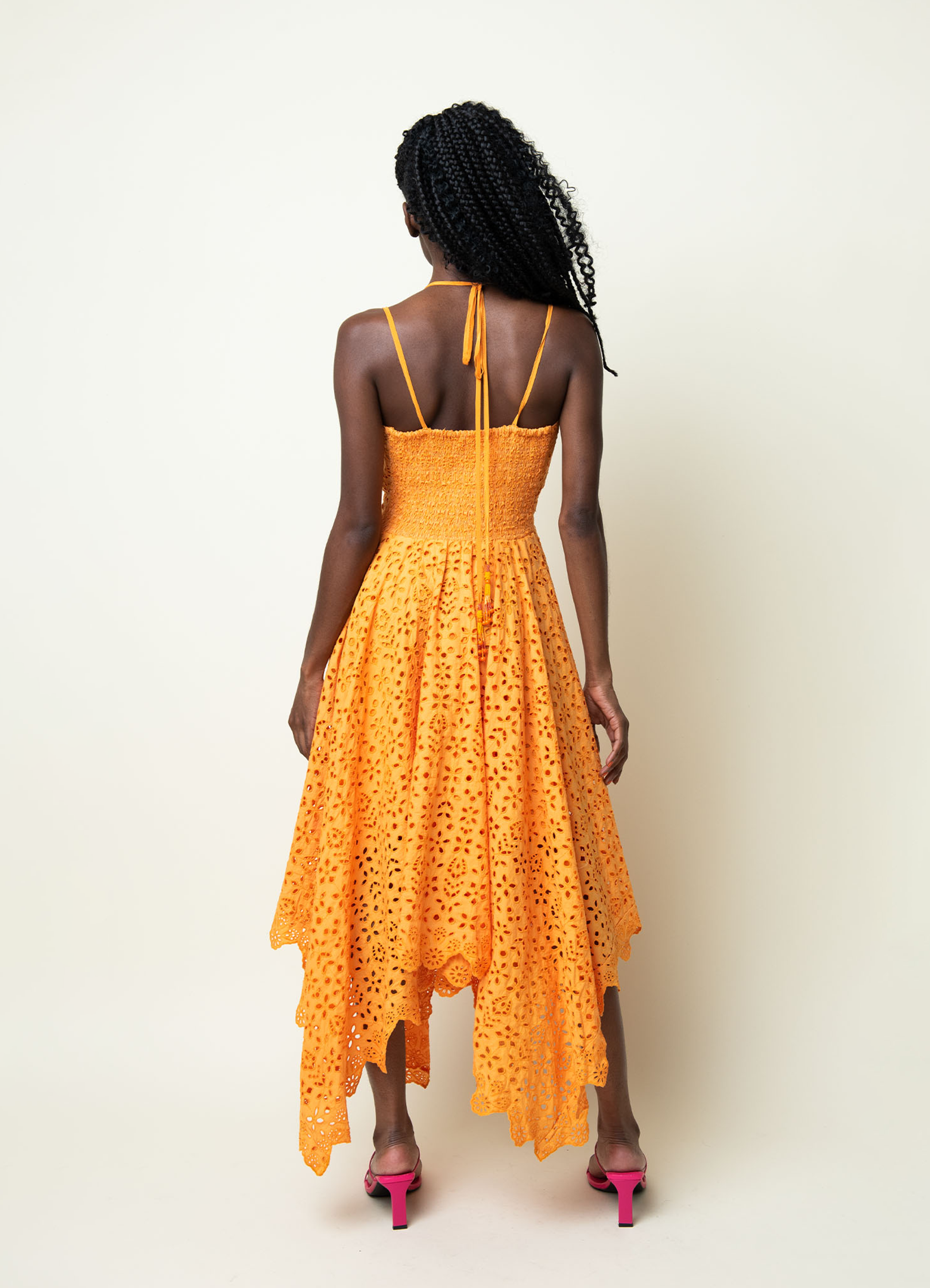 Tangerine Sun Dress