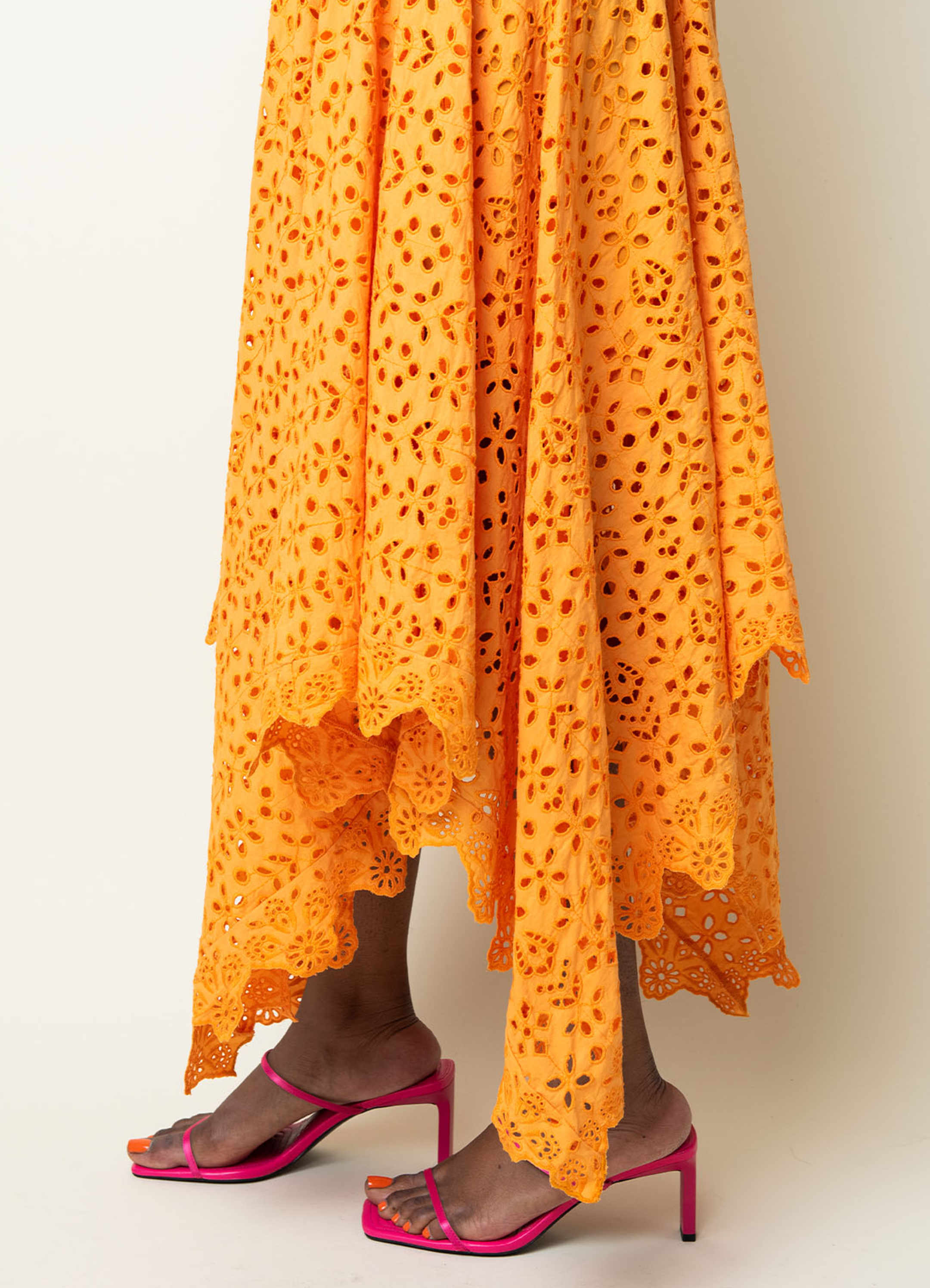 Tangerine Sun Dress