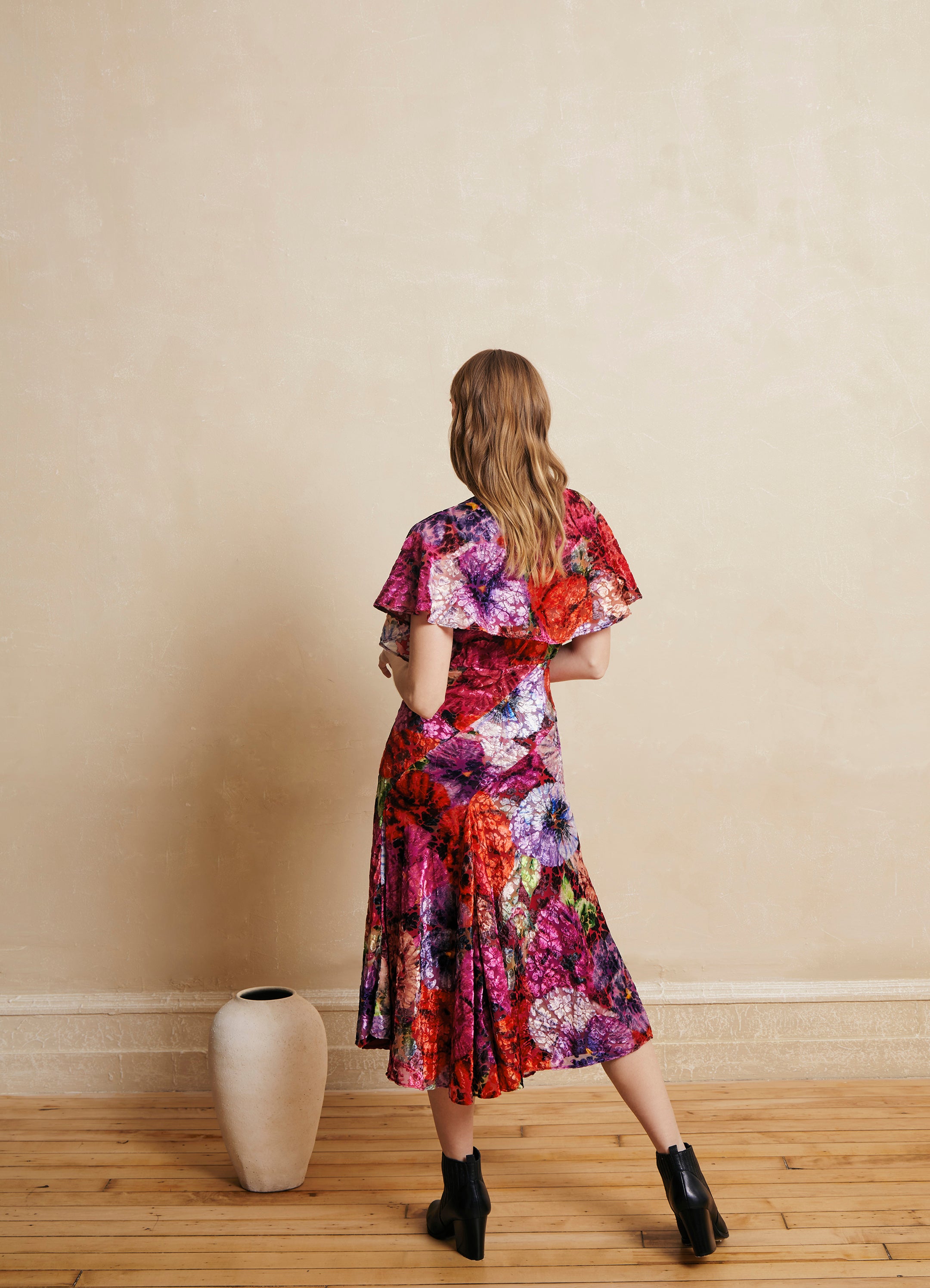 Diane Floret Long Dress