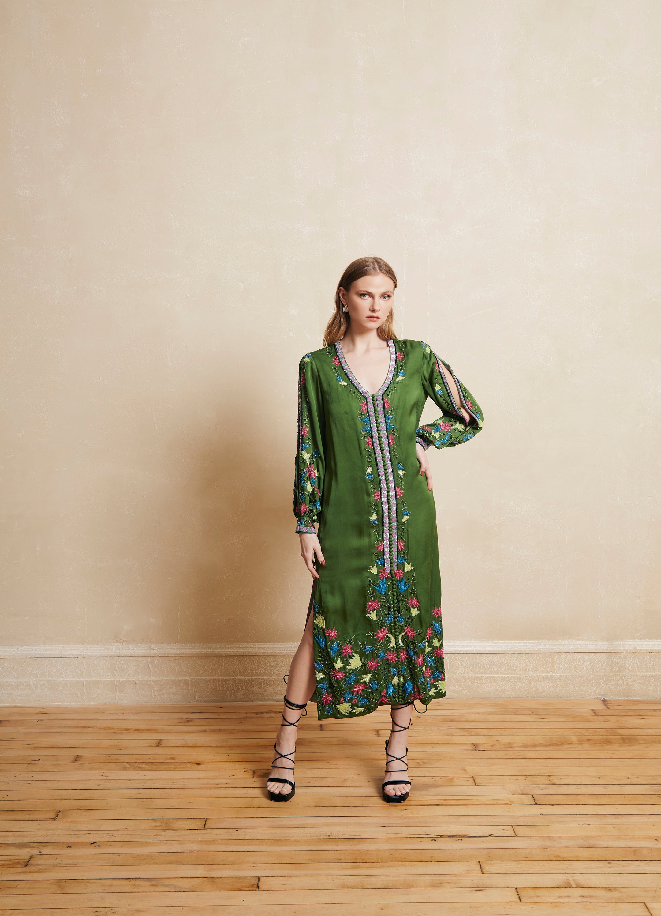 Olivia Embroidered Kaftan