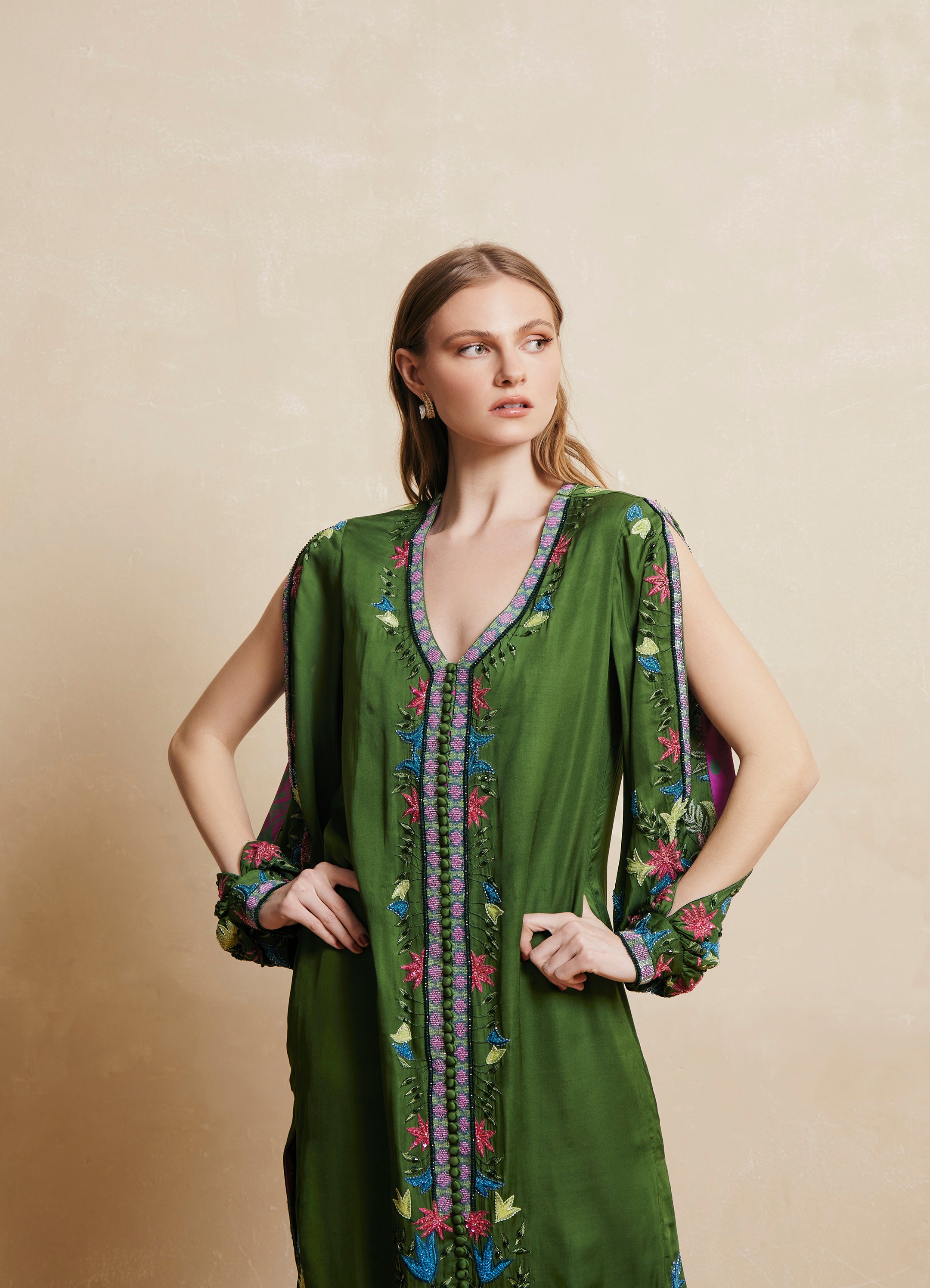 Olivia Embroidered Kaftan